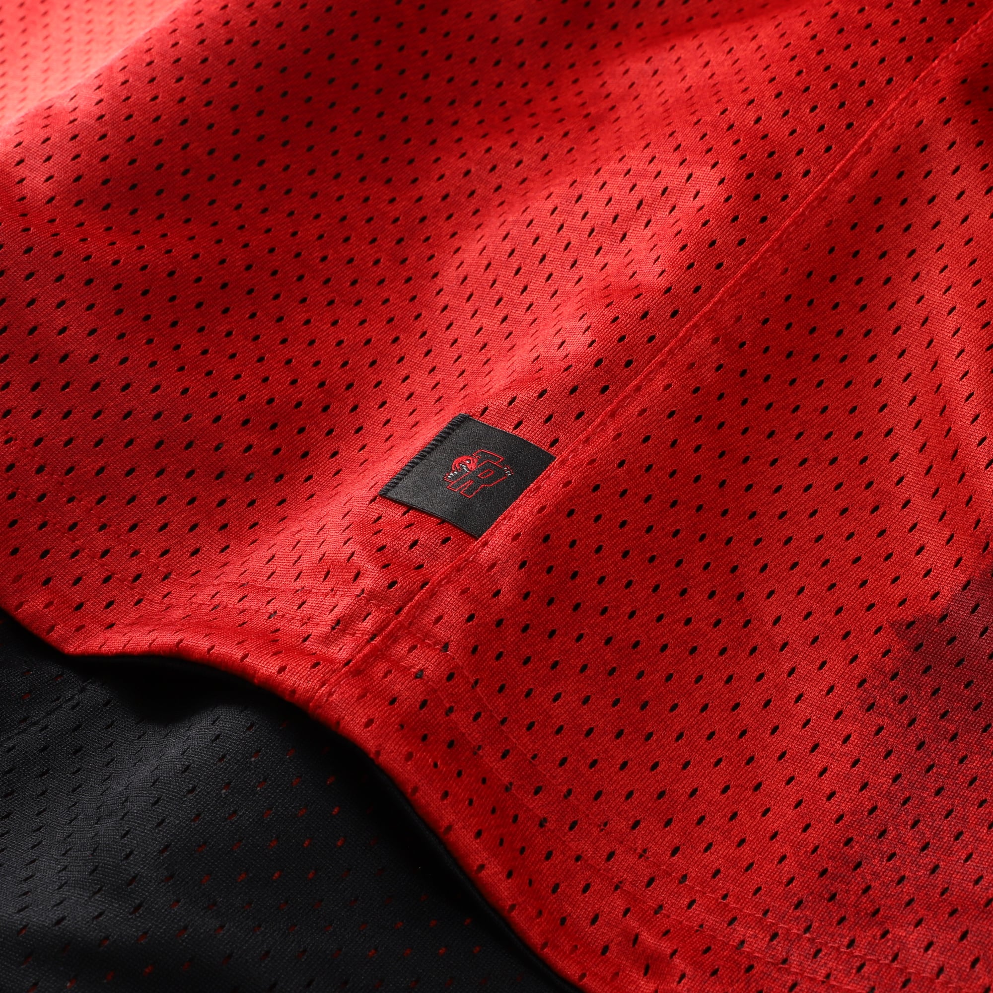 Maillot réversible Nike rouge/noir des Raptors de Toronto 2026 Standard Issue Practice Icon Mesh pour homme