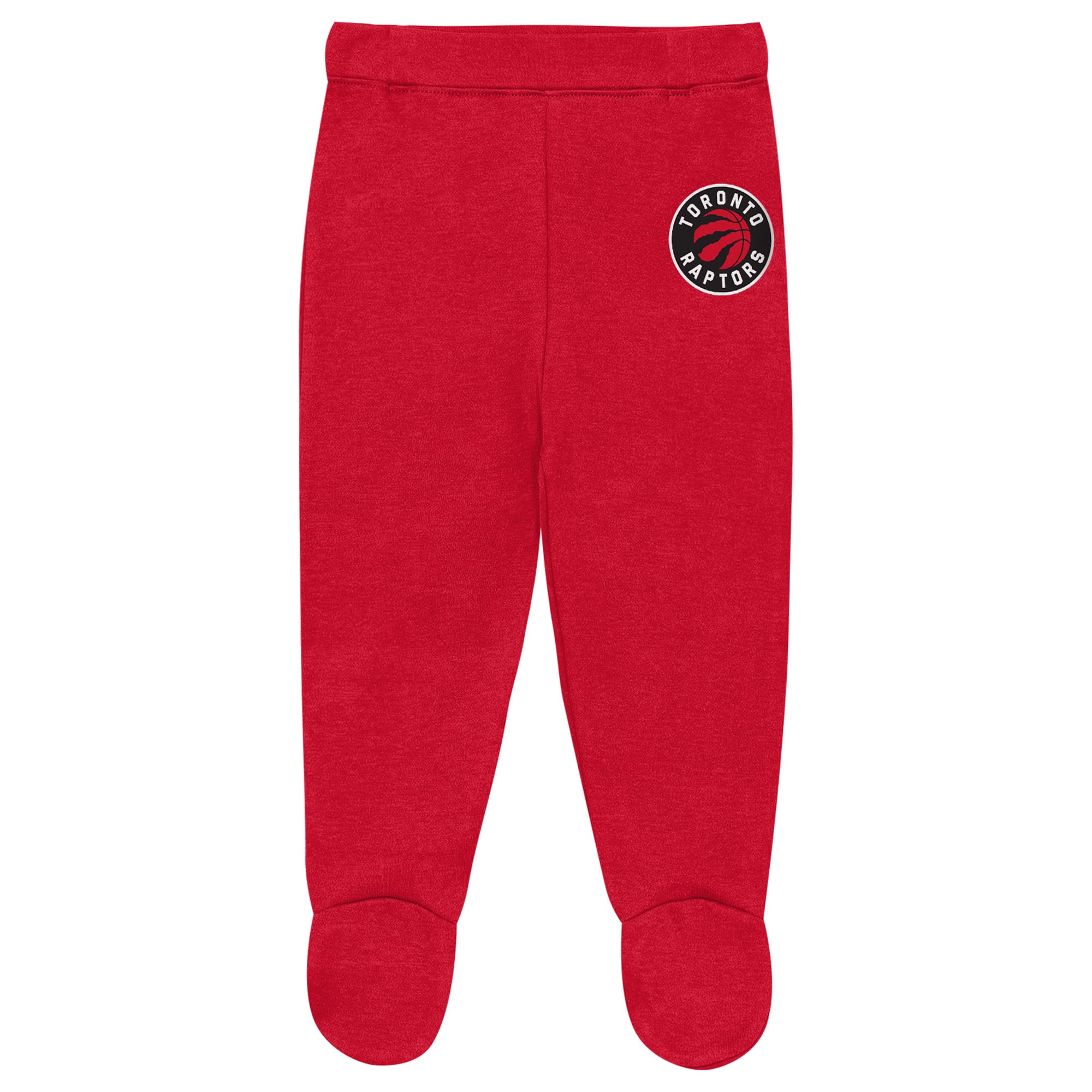 Newborn & Infant Outerstuff Toronto Raptors Pinch Post Bodysuit, Pants Cuffed Knit Hat Set