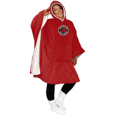 Toronto Raptors Pegasus Team Color 50" x 70" Bloncho Sherpa Fan Cape