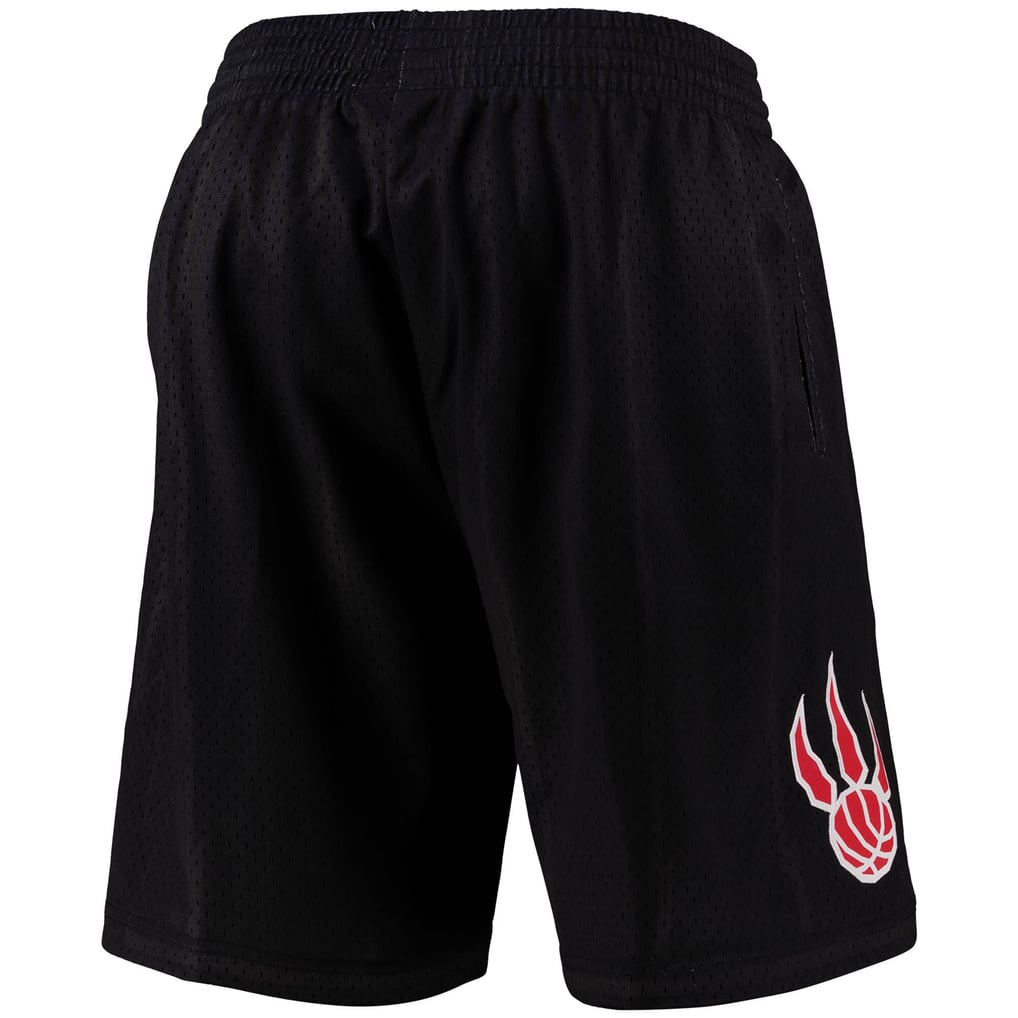 Toronto Raptors Black Team Colour Swingman Short By Mitchell & Ness - Mens
