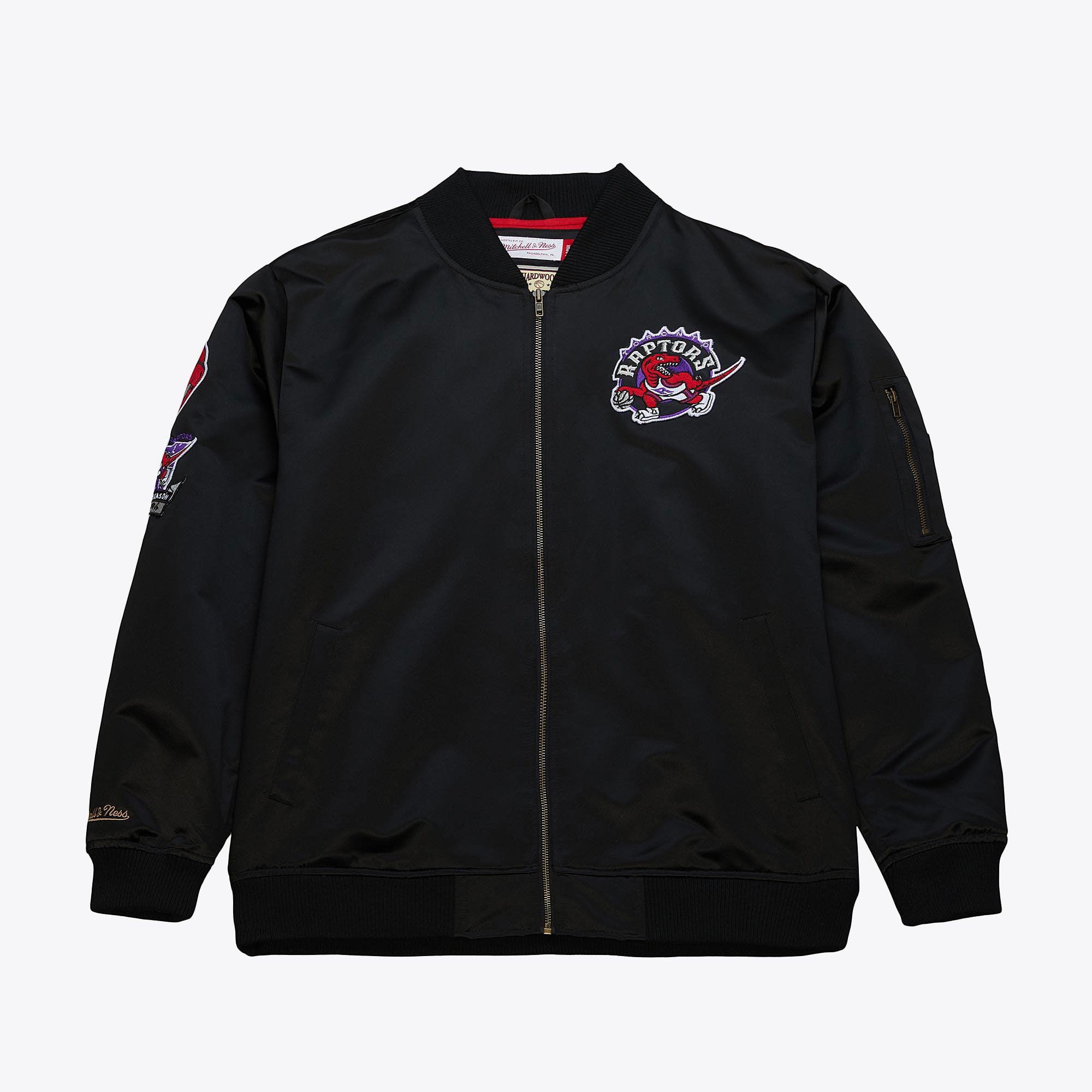 Mitchell & Ness トロント・ラプターズ ライトウェイト サテン 