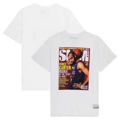 Toronto Raptors Mitchell & Ness Slam Cover Tee - Vince Carter