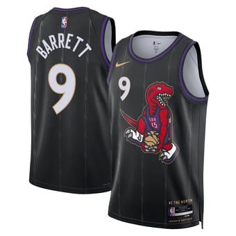 NBA トロント ラプターズ 長袖Tシャツ Therma Base 裏起毛 レッド 