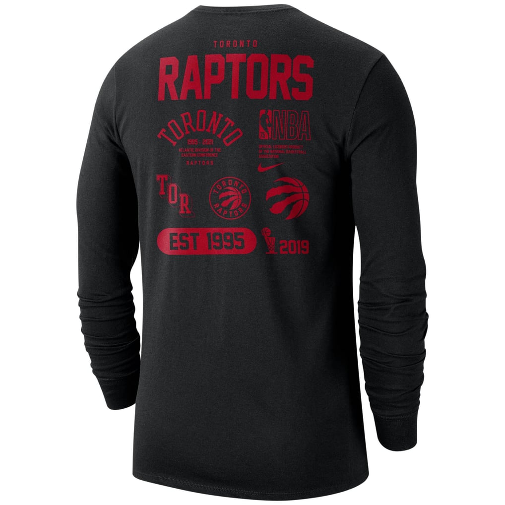 Toronto Raptors Nike Practise LS T-Shirt - Mens