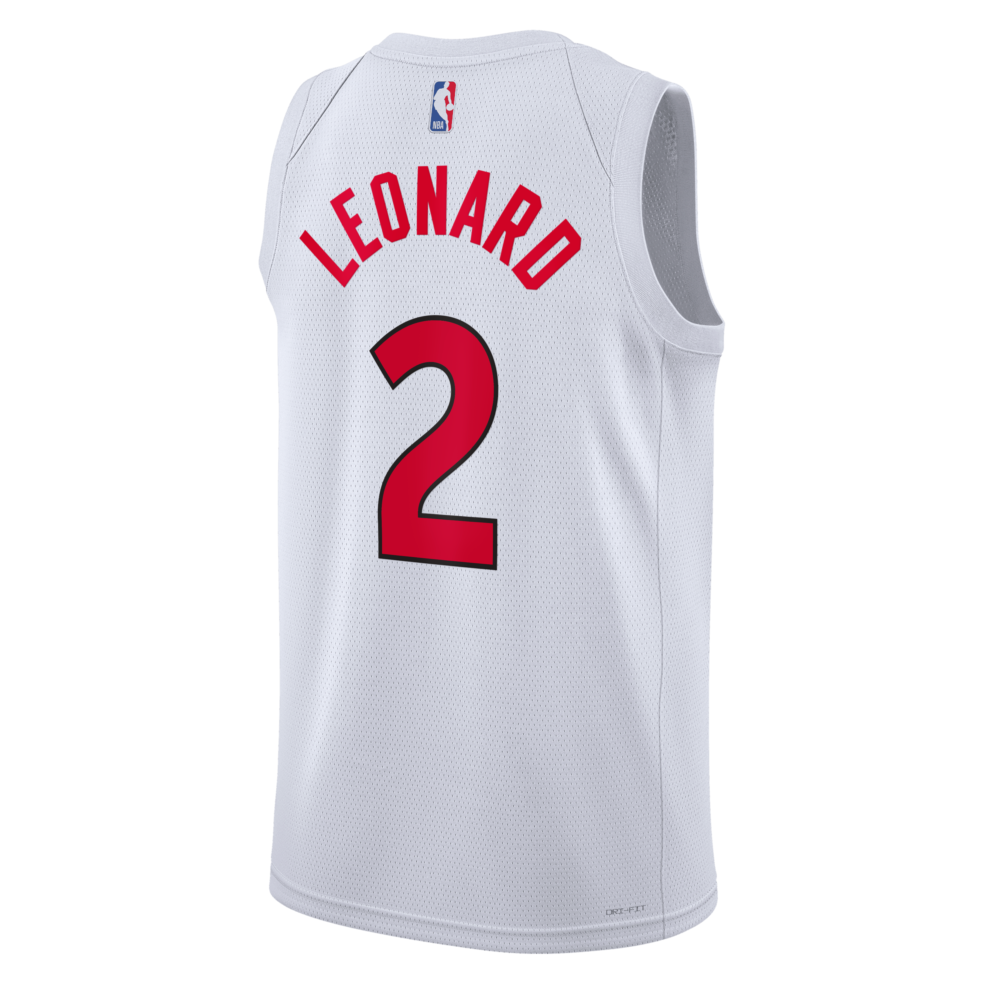 Maillot unisexe Nike Kawhi Leonard blanc Toronto Raptors Swingman - Édition Association