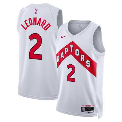 Kawhi Leonard Toronto Raptors Nike Unisex Swingman Jersey - Association Edition - White