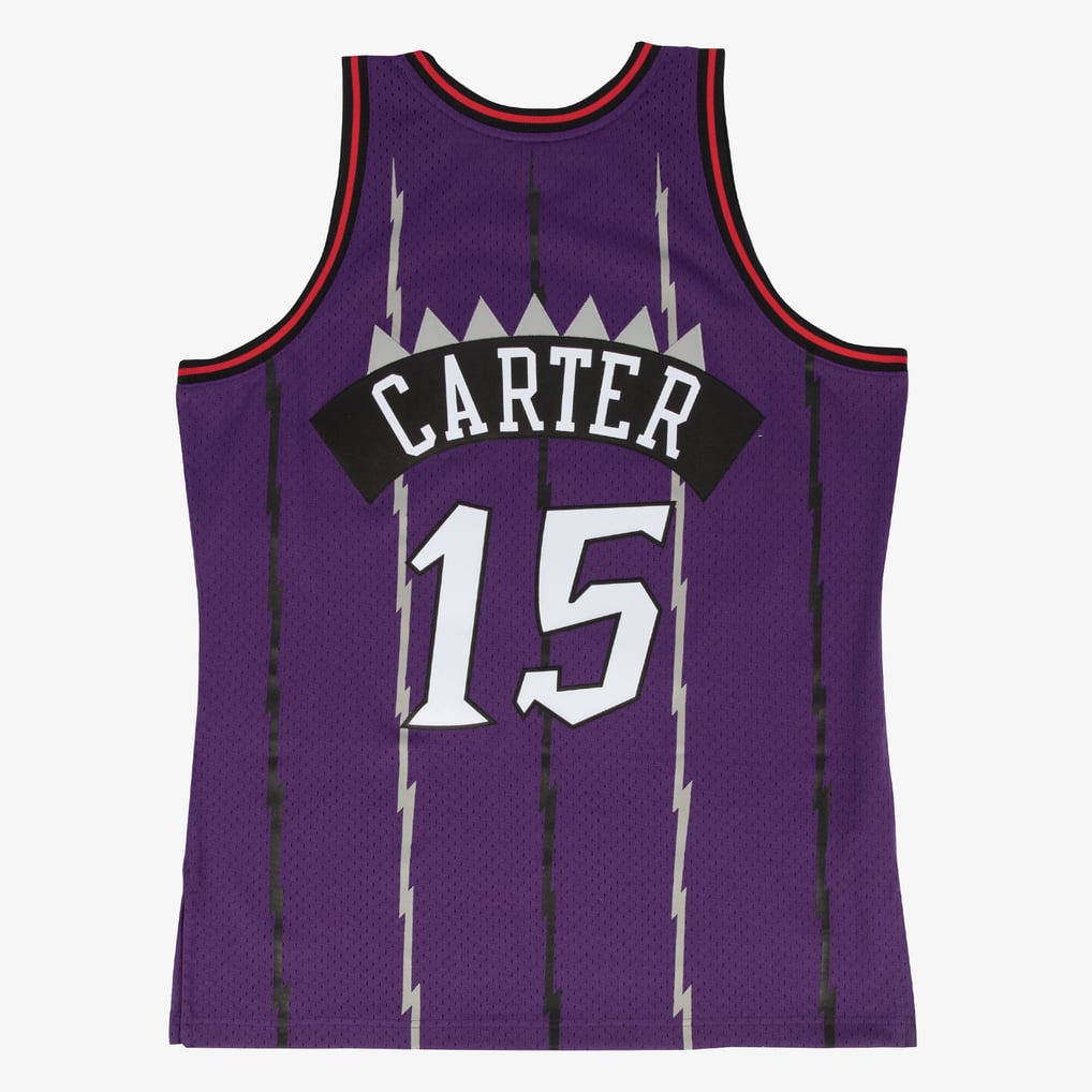 Vince Carter Toronto Raptors 1998-99 Mitchell & Ness Purple Swingman ...
