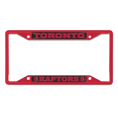 Toronto Raptors WinCraft Metal License Plate Frame