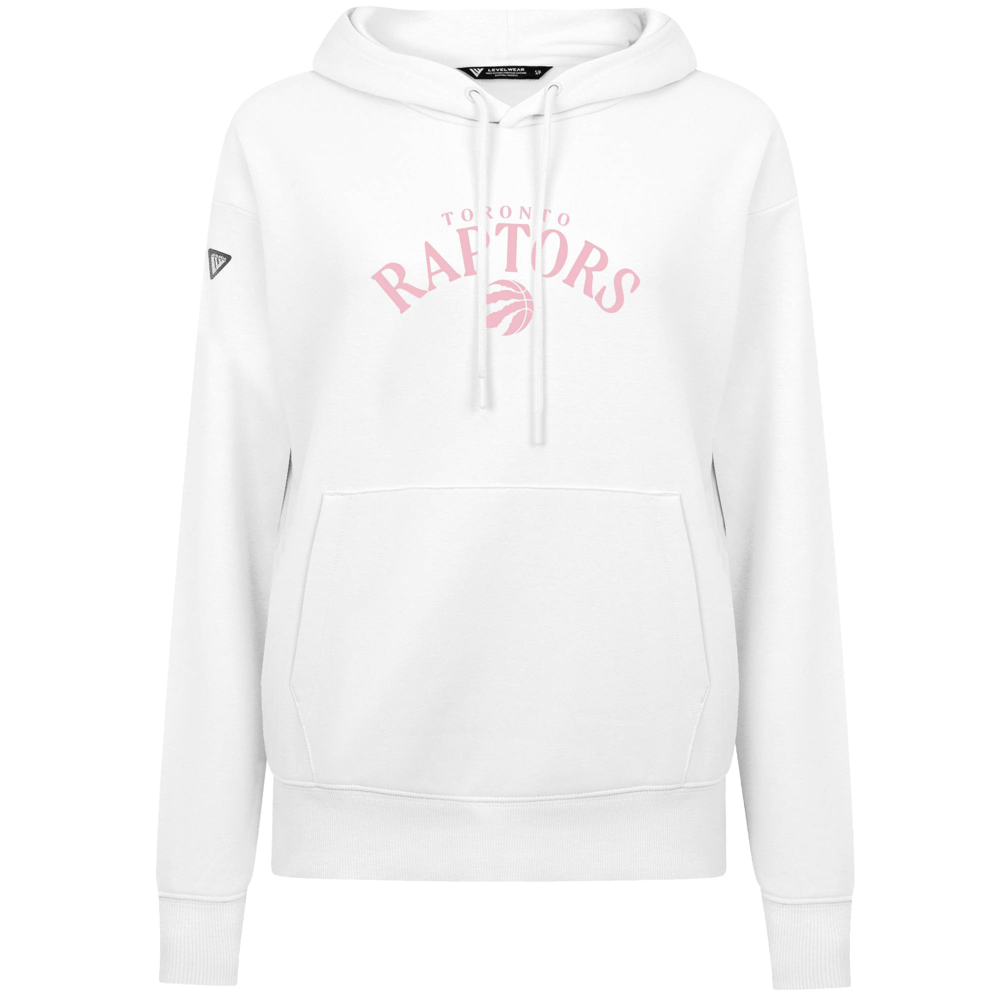 Women's Levelwear  Light Pink Toronto Raptors Mother's Day Adorn Arched Pullover Hoodie