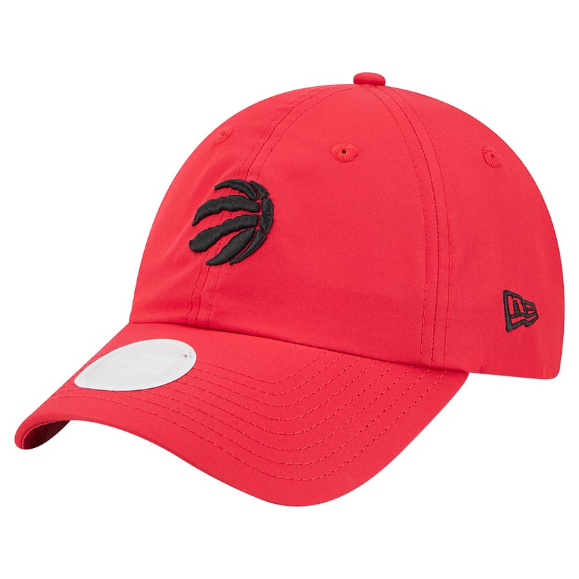 Women's New Era Red Toronto Raptors 9FORTY Team Ponytail Flex Hat