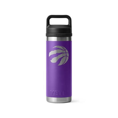 Toronto Raptors YETI 18oz. Rambler Chug Water Bottle