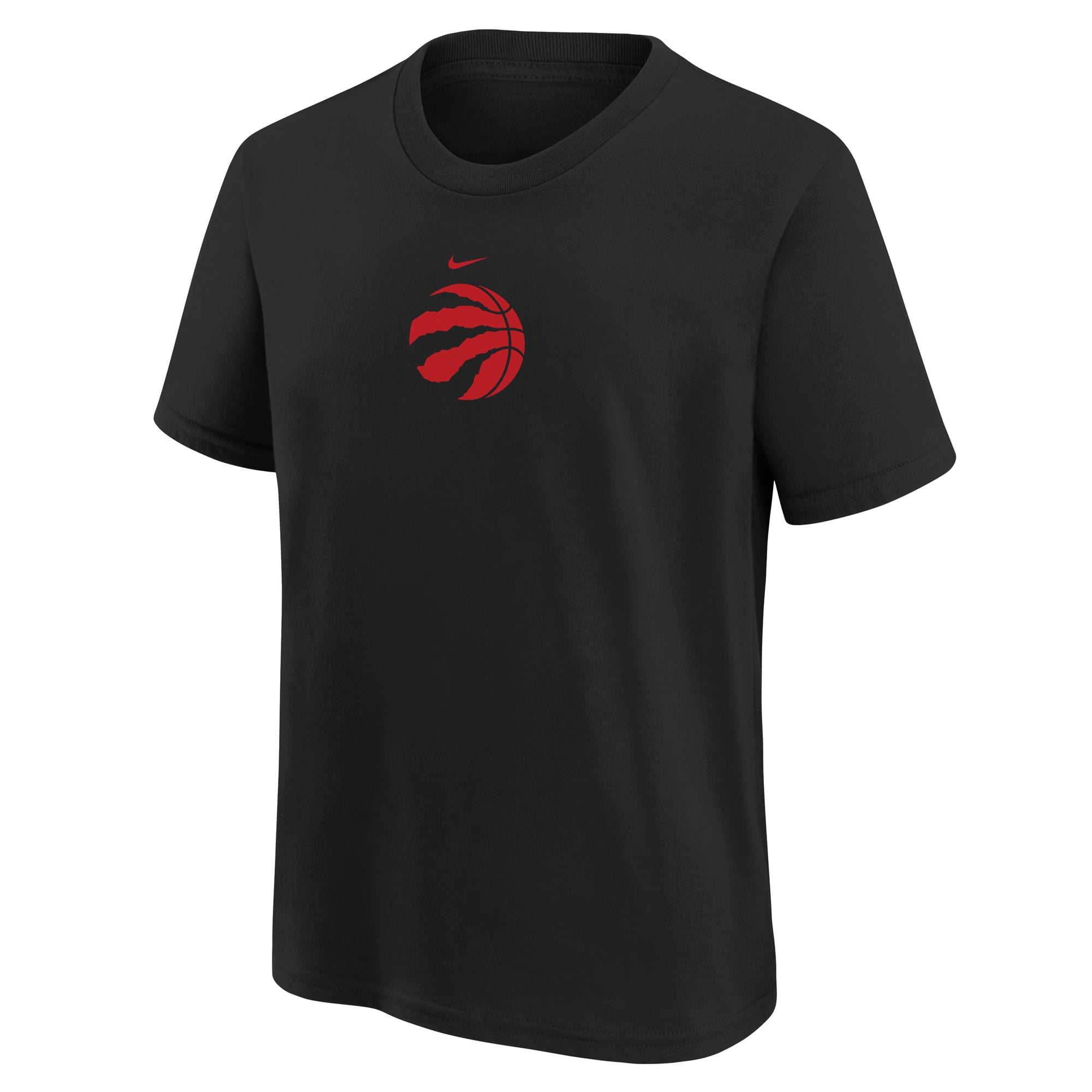 T-shirt Jordan Brand noir pour jeunes garçons avec logo des Raptors de Toronto