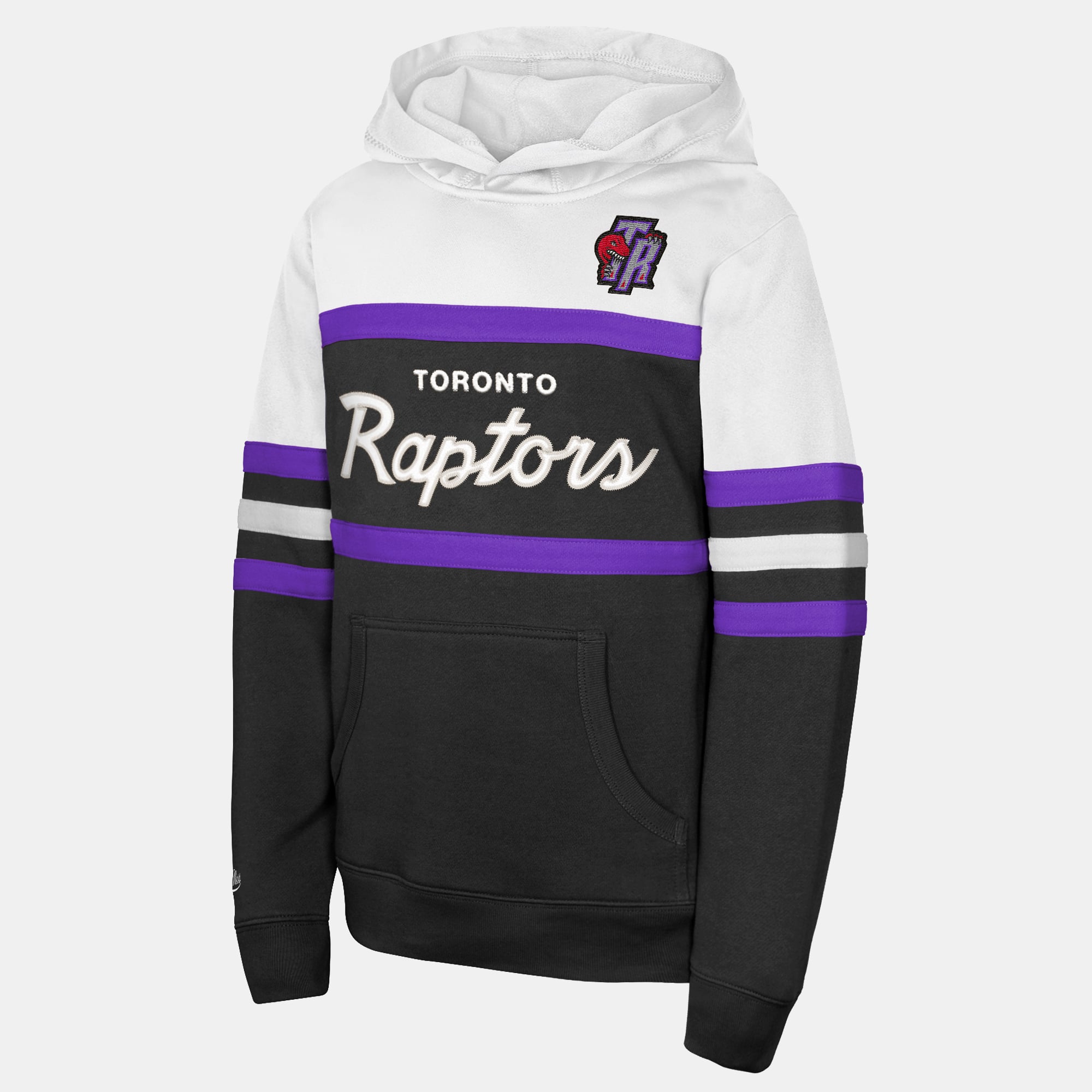 Youth Mitchell & Ness Black Toronto Raptors Head Coach Hoodie