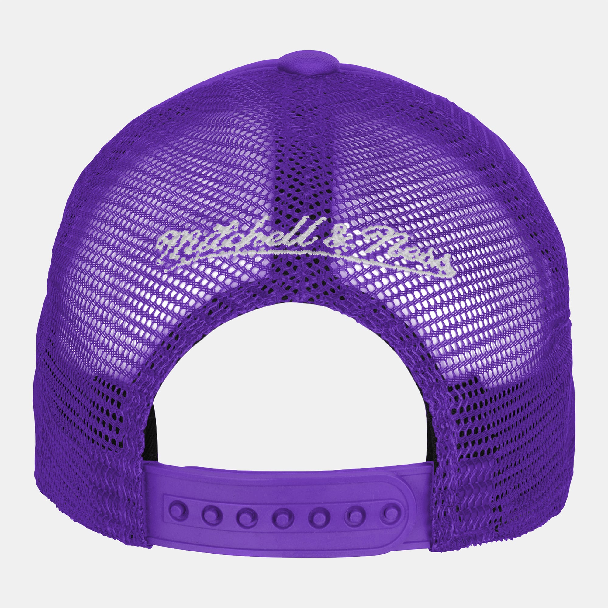 Youth Mitchell & Ness  Purple Toronto Raptors Evergreen Trucker Adjustable Hat