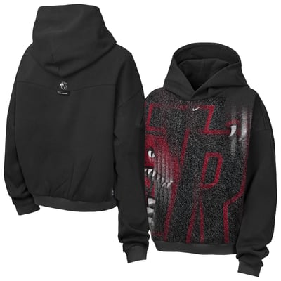  Toronto Raptors Nike Youth 2026 Standard Issue Practice Icon Fleece Pullover Hoodie - Black