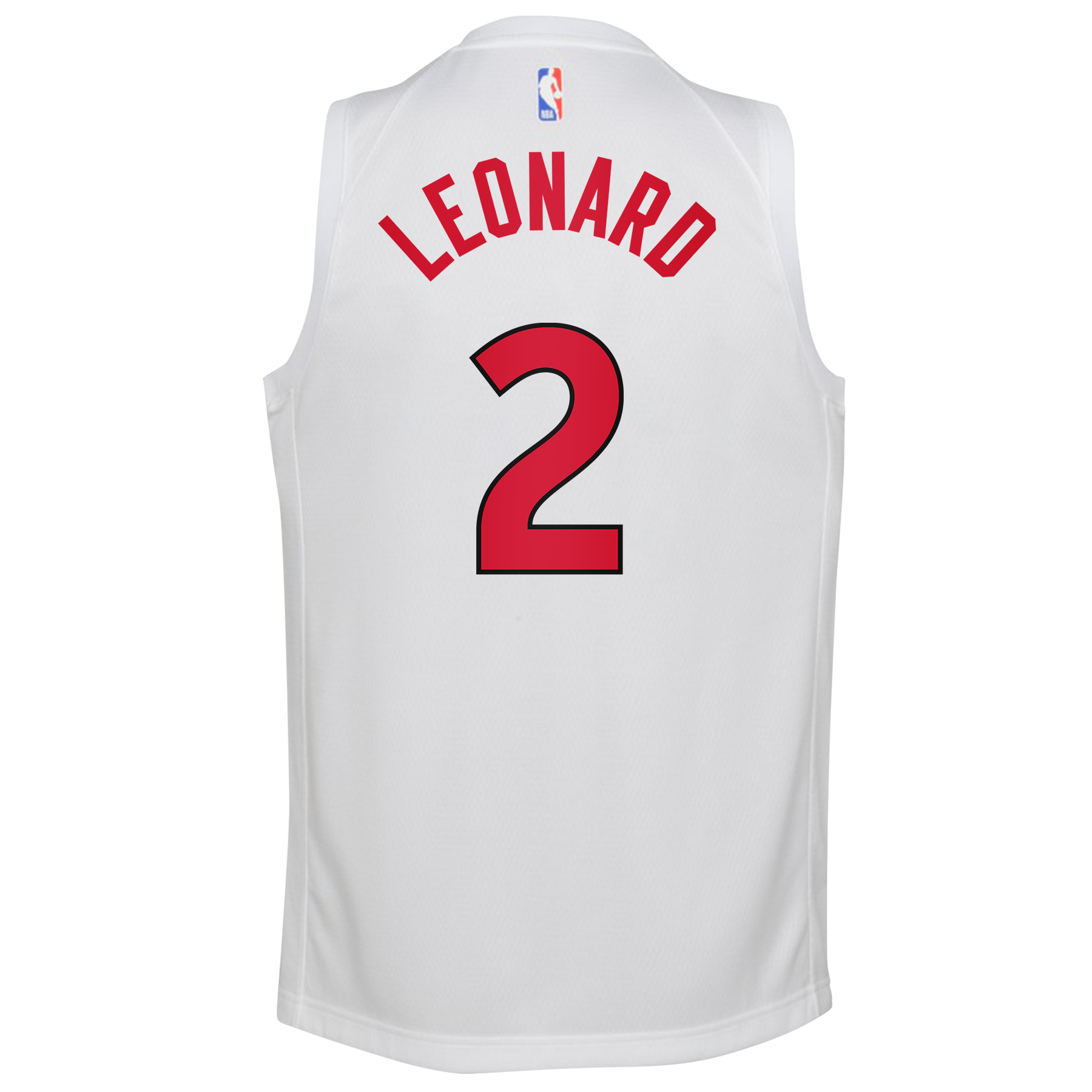 Maillot Swingman Nike Kawhi Leonard blanc des Raptors de Toronto pour jeunes - Édition Association