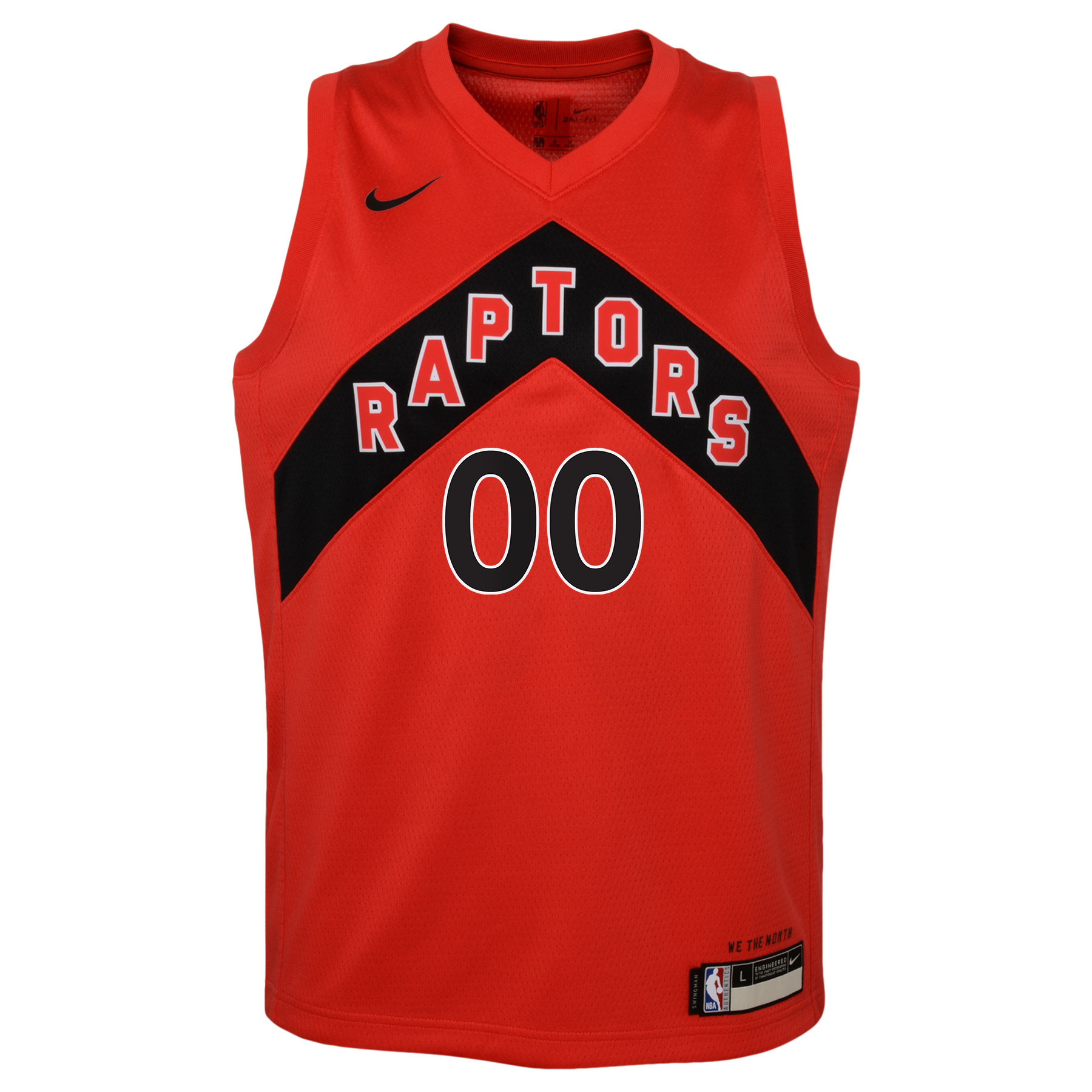 Maillot personnalisé Nike Swingman rouge des Raptors de Toronto pour jeunes - Édition Icon