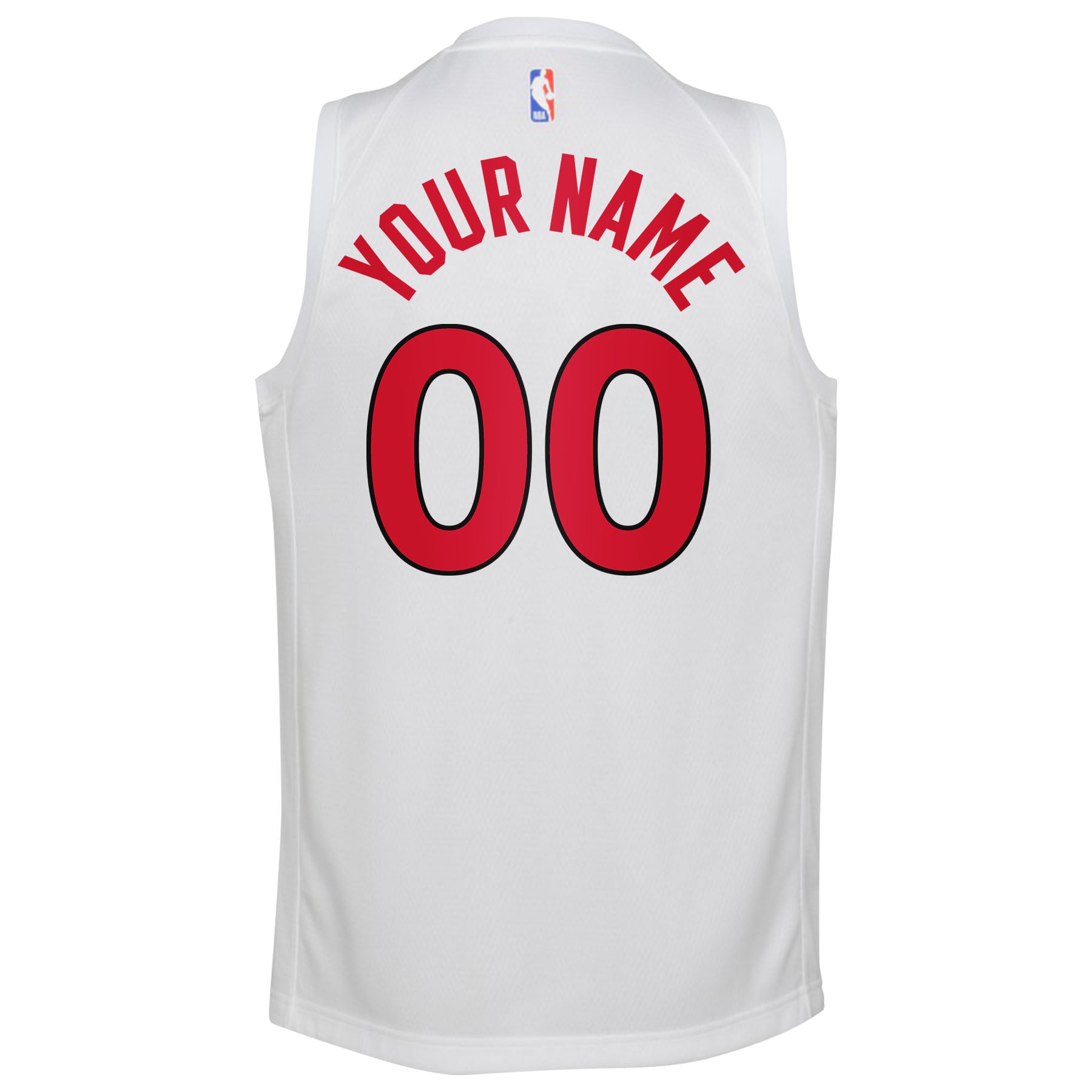 Maillot personnalisé Nike Swingman blanc des Raptors de Toronto pour jeunes - Édition Association