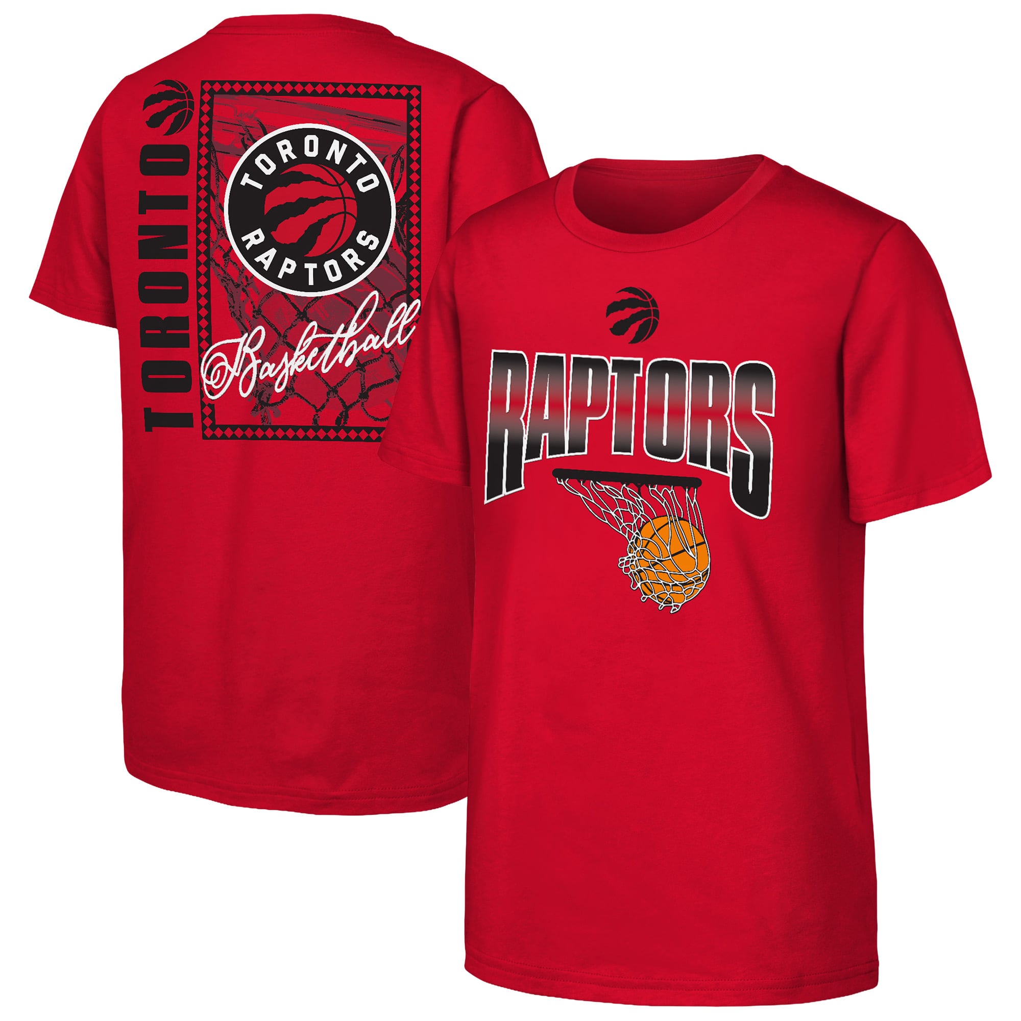 T-shirt The Replay rouge Outerstuff pour jeunes des Raptors de Toronto