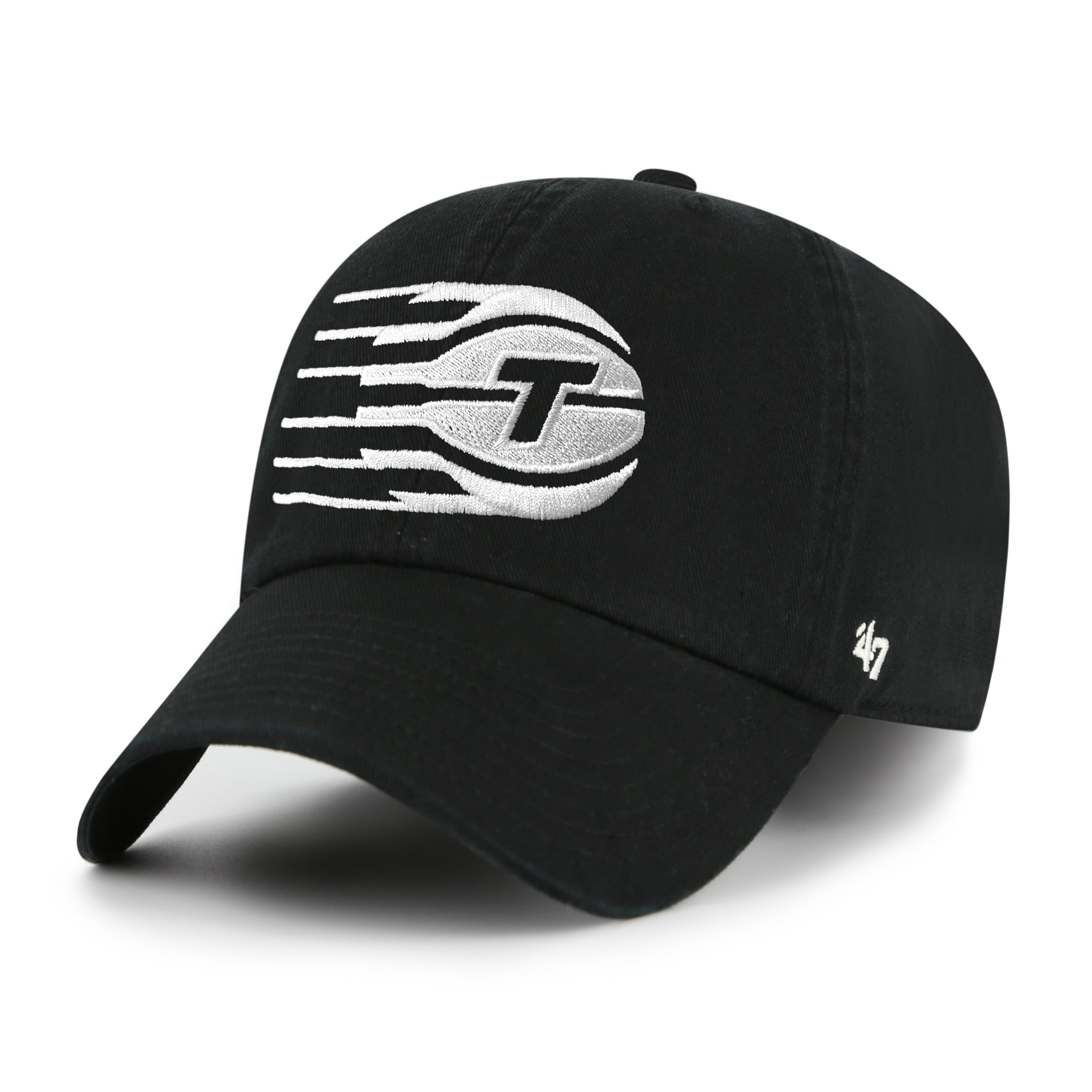 Men's '47 Black Toronto Tempo Clean Up Adjustable Hat