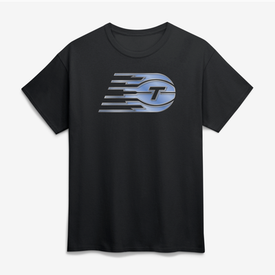 Toronto Tempo Big & Tall Metallic Mascot T-Shirt - Black
