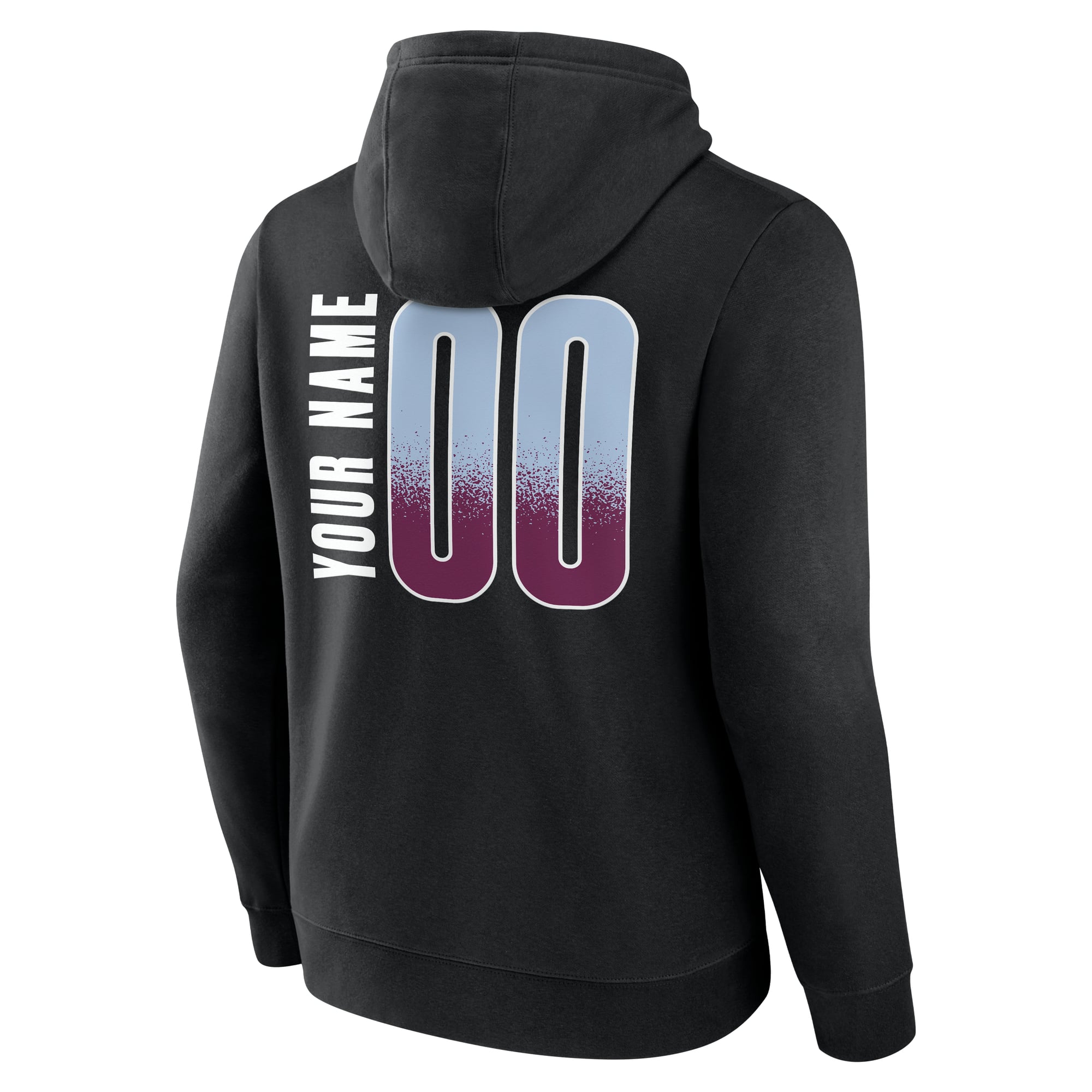 Sweat à capuche noir Toronto Tempo Home Court Pop pour homme, personnalisé avec nom et numéro