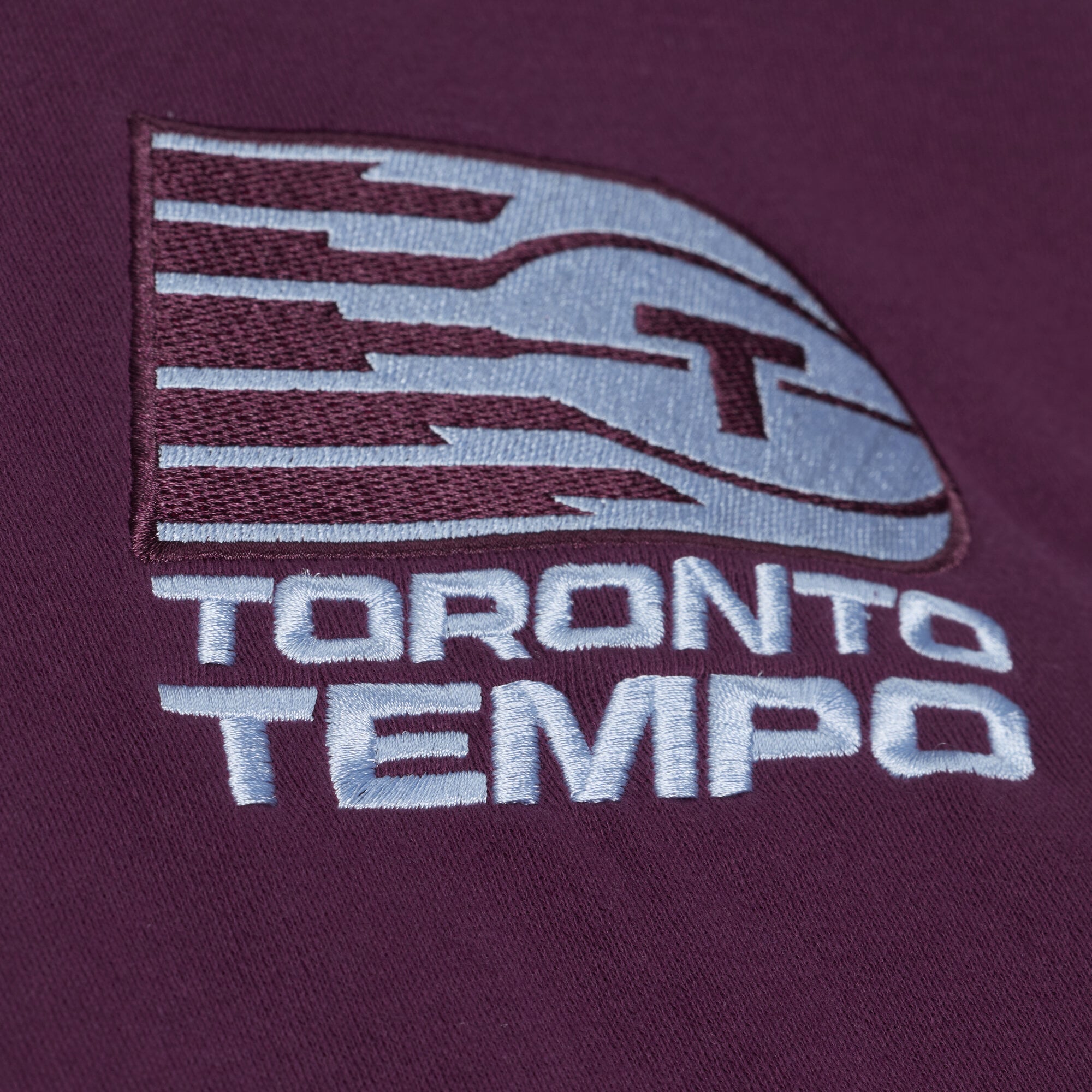 Sweat à capuche en polaire Mitchell & Ness Bordeaux Toronto Tempo pour homme