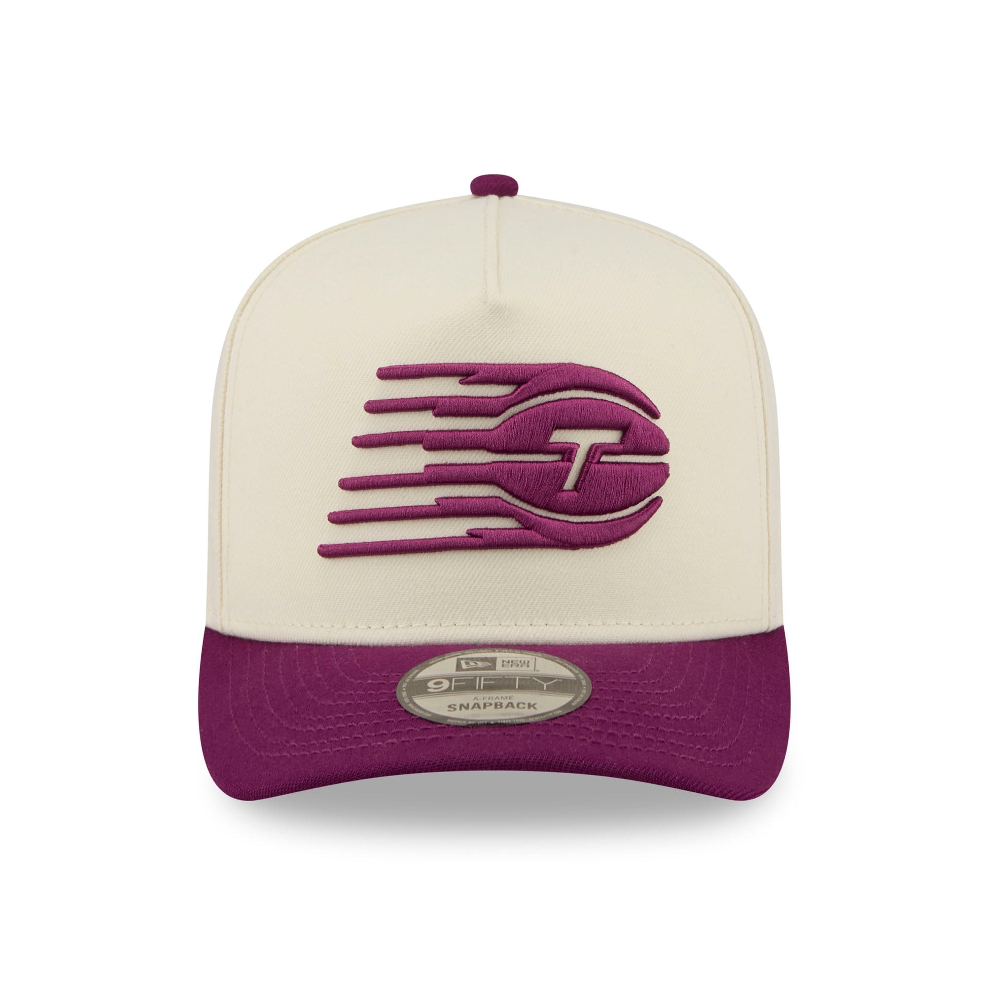 Casquette ajustable New Era Toronto Tempo 9FIFTY crème pour homme