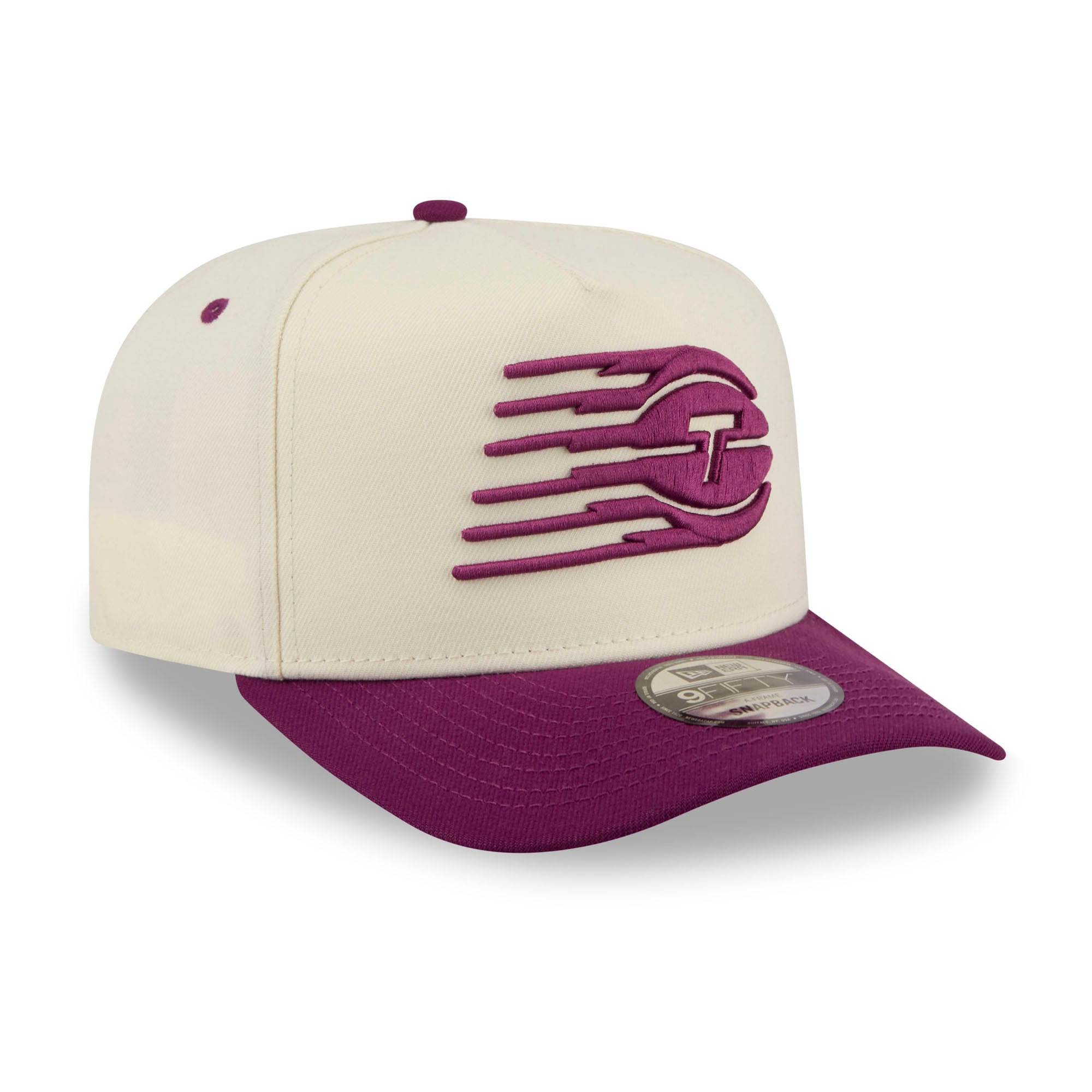 Casquette ajustable New Era Toronto Tempo 9FIFTY crème pour homme