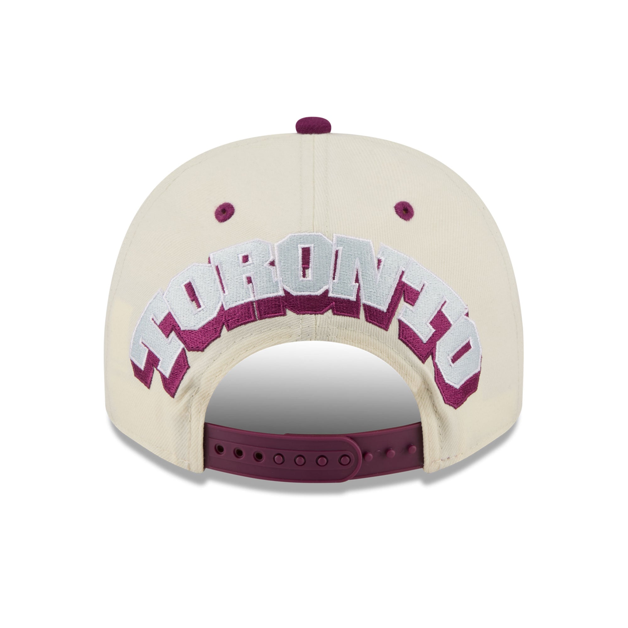 Casquette snapback New Era crème Toronto Tempo Wordmark 9FIFTY pour homme