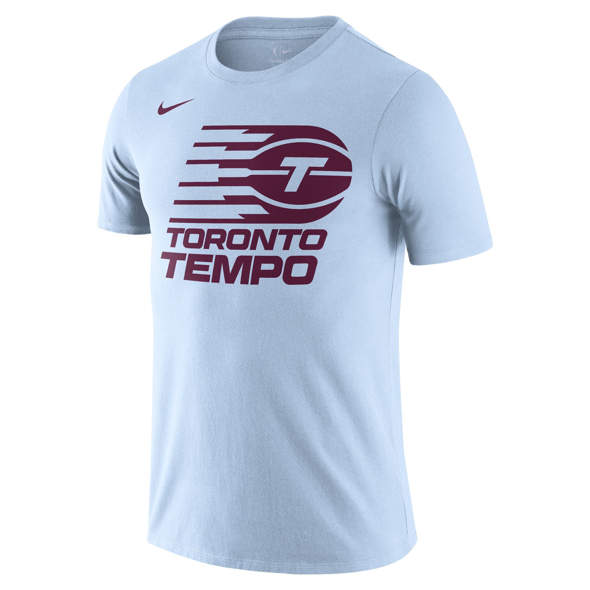 T-shirt Nike Hydrogen Blue Toronto Tempo Logo Dri-FIT pour homme