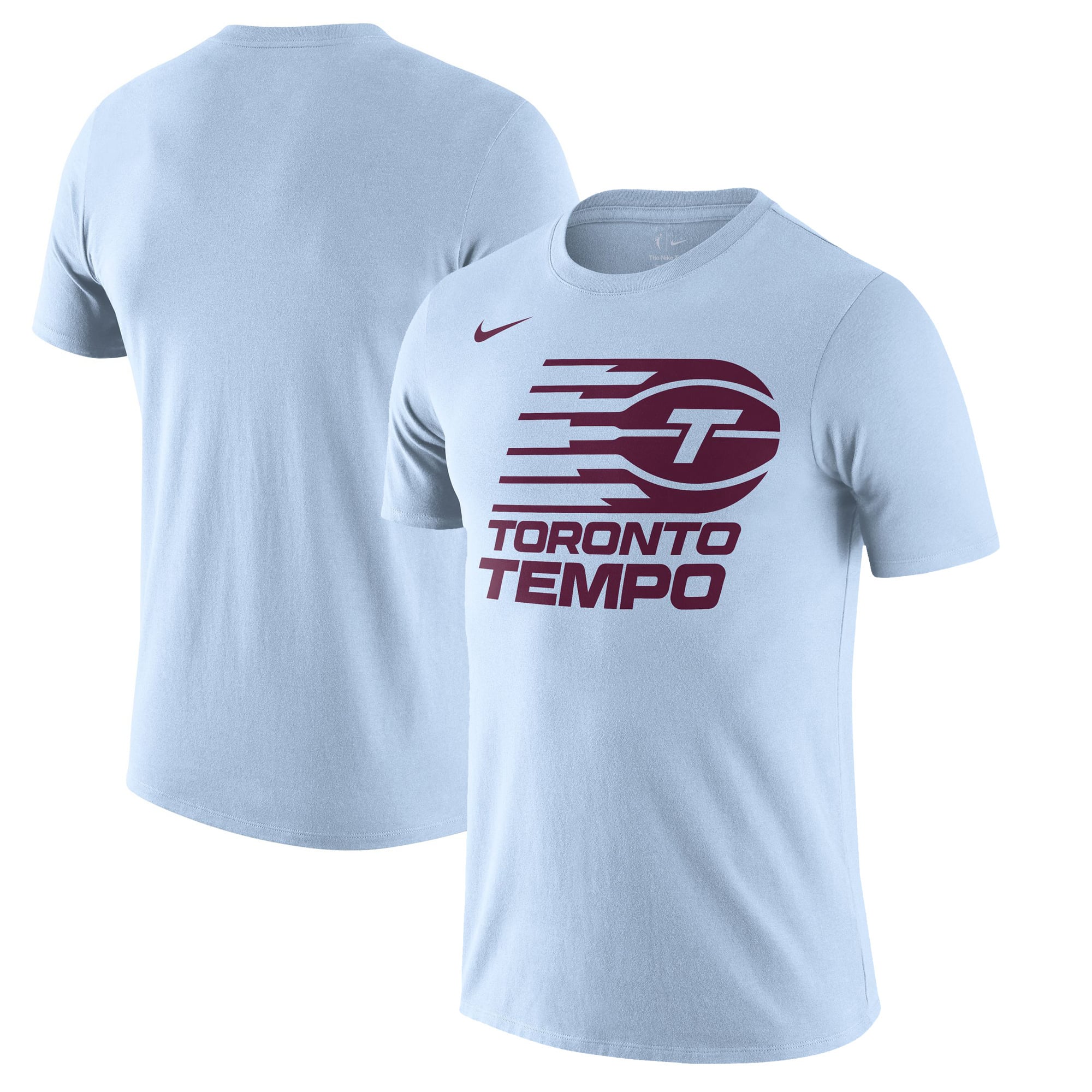 T-shirt Nike Hydrogen Blue Toronto Tempo Logo Dri-FIT pour homme