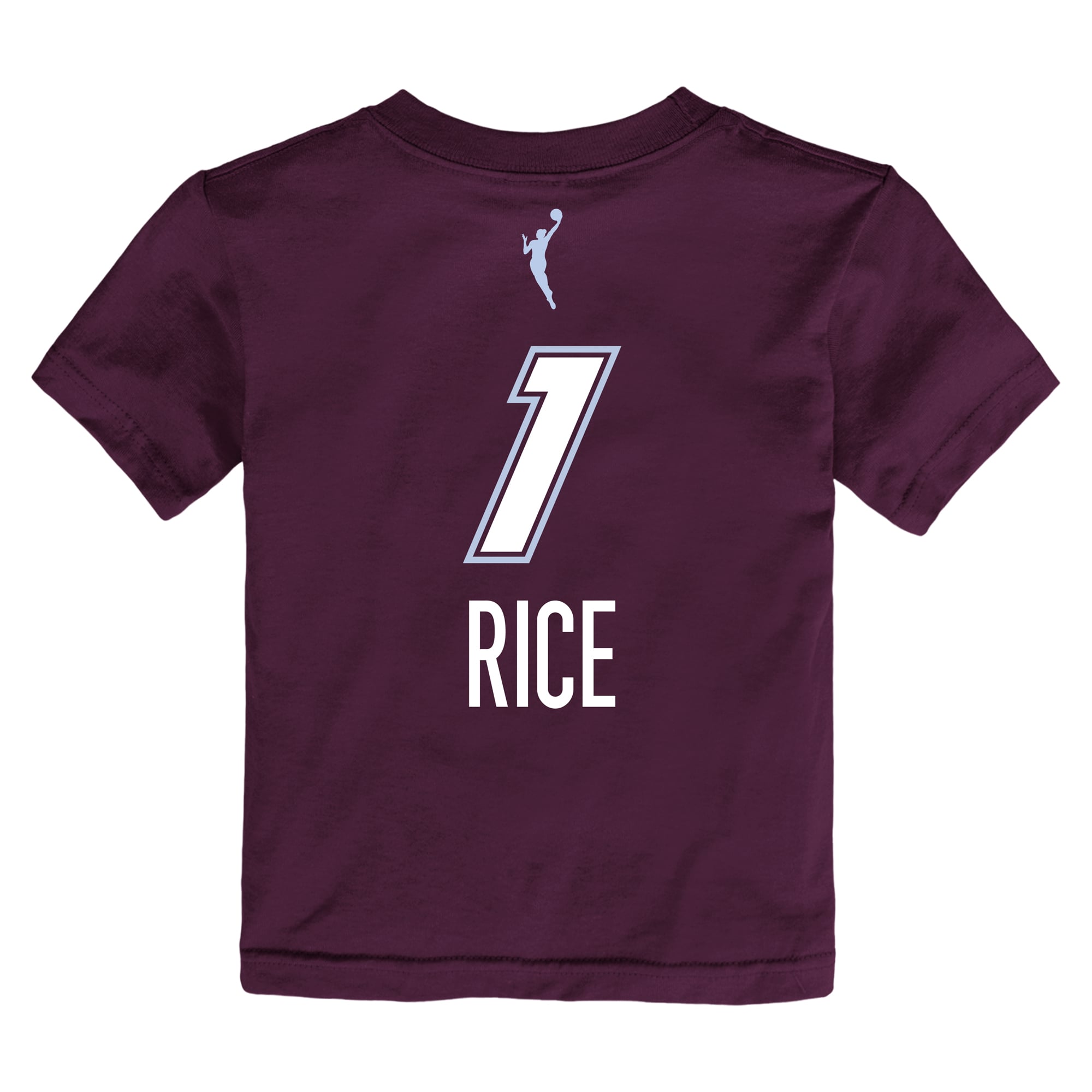 T-shirt Nike Kiki Rice Bordeaux Toronto Tempo Explorer Edition pour tout-petit avec nom et numéro