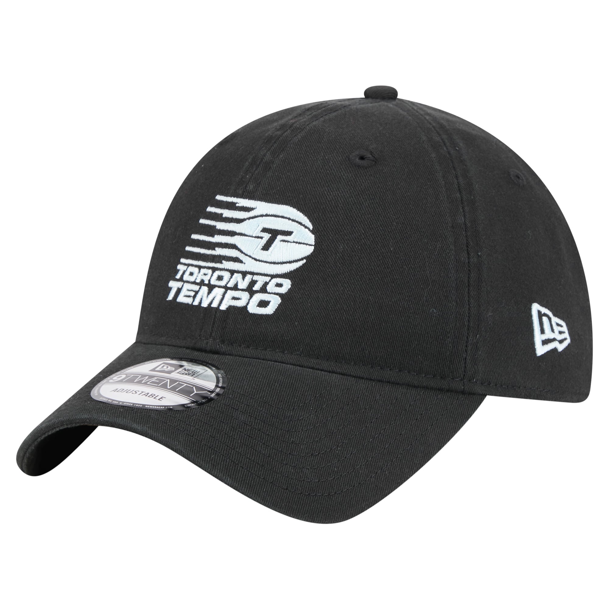Unisex New Era Black Toronto Tempo Core 9TWENTY Adjustable Hat