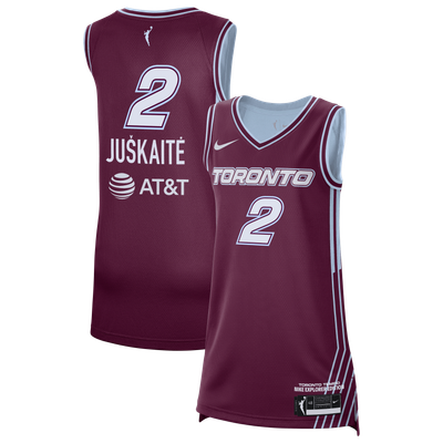 Laura Juškaitė Toronto Tempo Nike Unisex Victory Jersey - Explorer Edition - Bordeaux