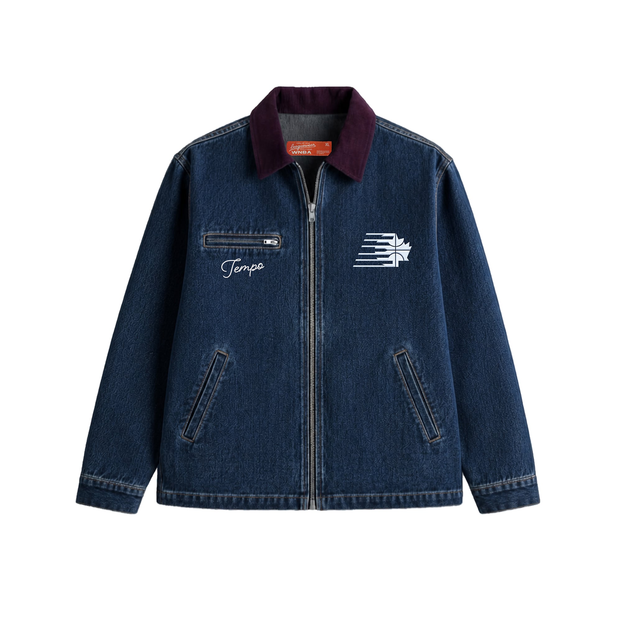 Veste unisexe Peau De Loup Denim Toronto Tempo Coaches
