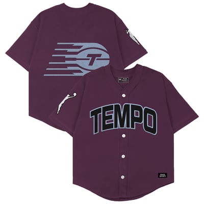Toronto Tempo Playa Society Unisex Baseball Full-Button Fashion Jersey - Bordeaux