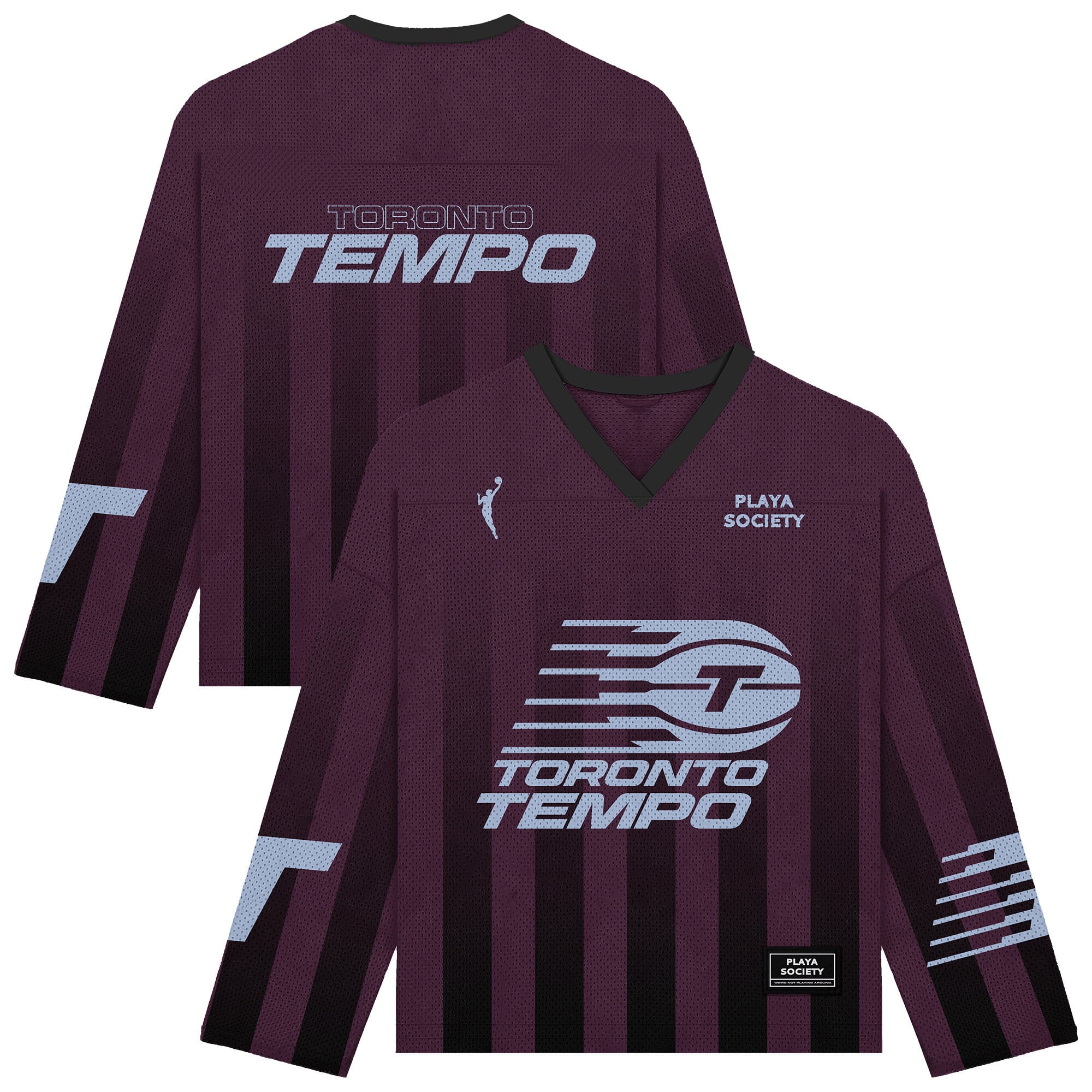 Unisex Playa Society Bordeaux Toronto Tempo Hockey Fashion Jersey