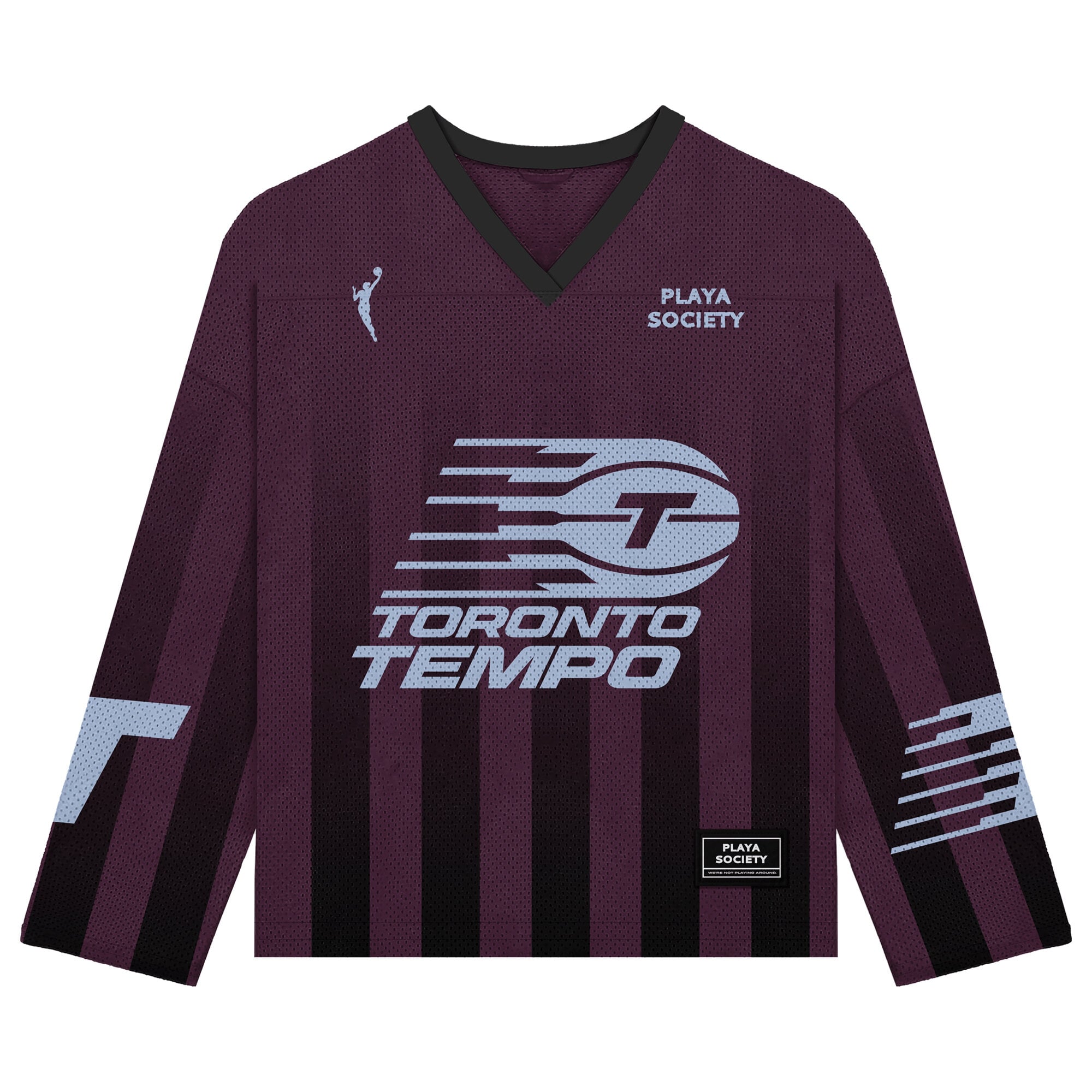Unisex Playa Society Bordeaux Toronto Tempo Hockey Fashion Jersey
