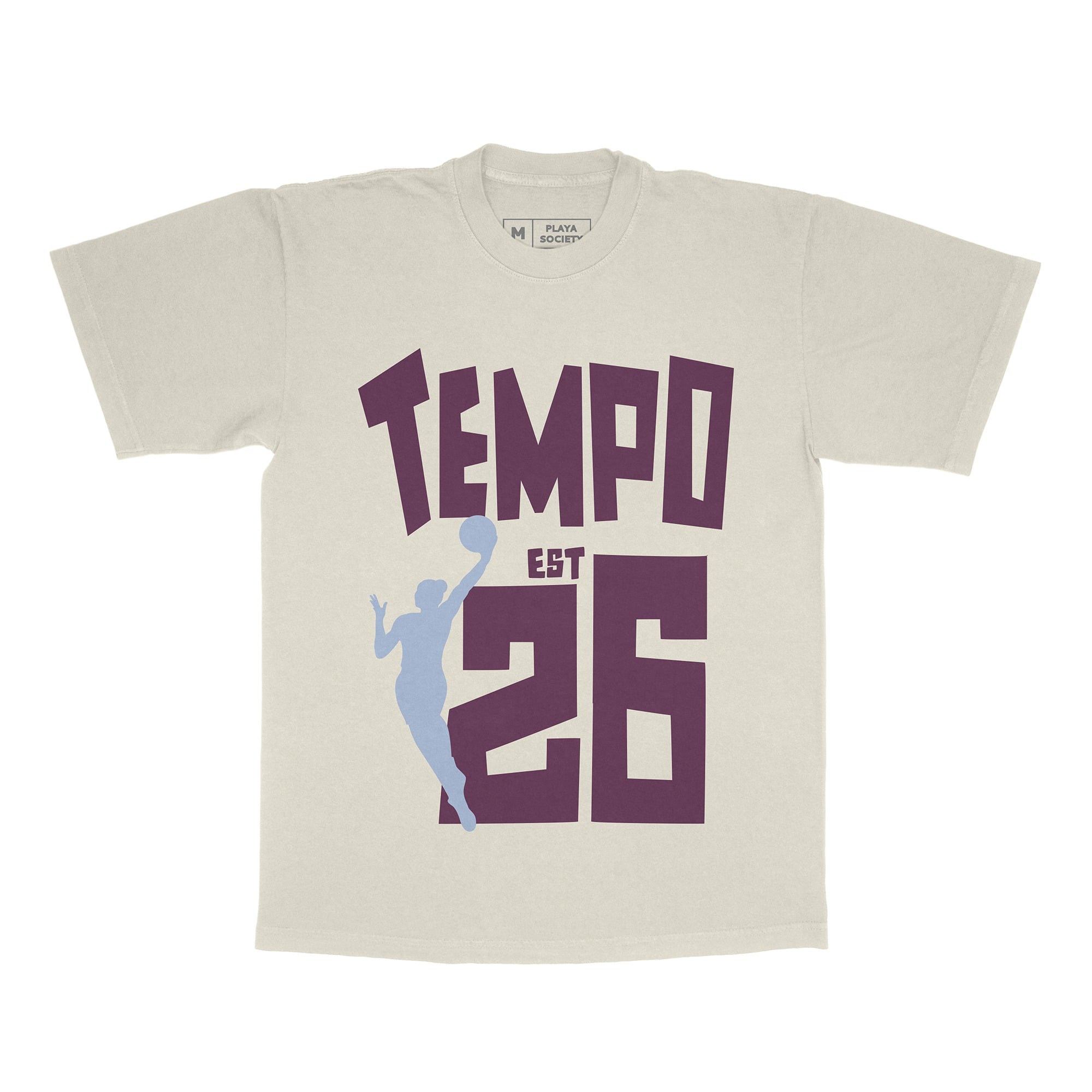 T-shirt unisexe Playa Society Oatmeal Toronto Tempo Est