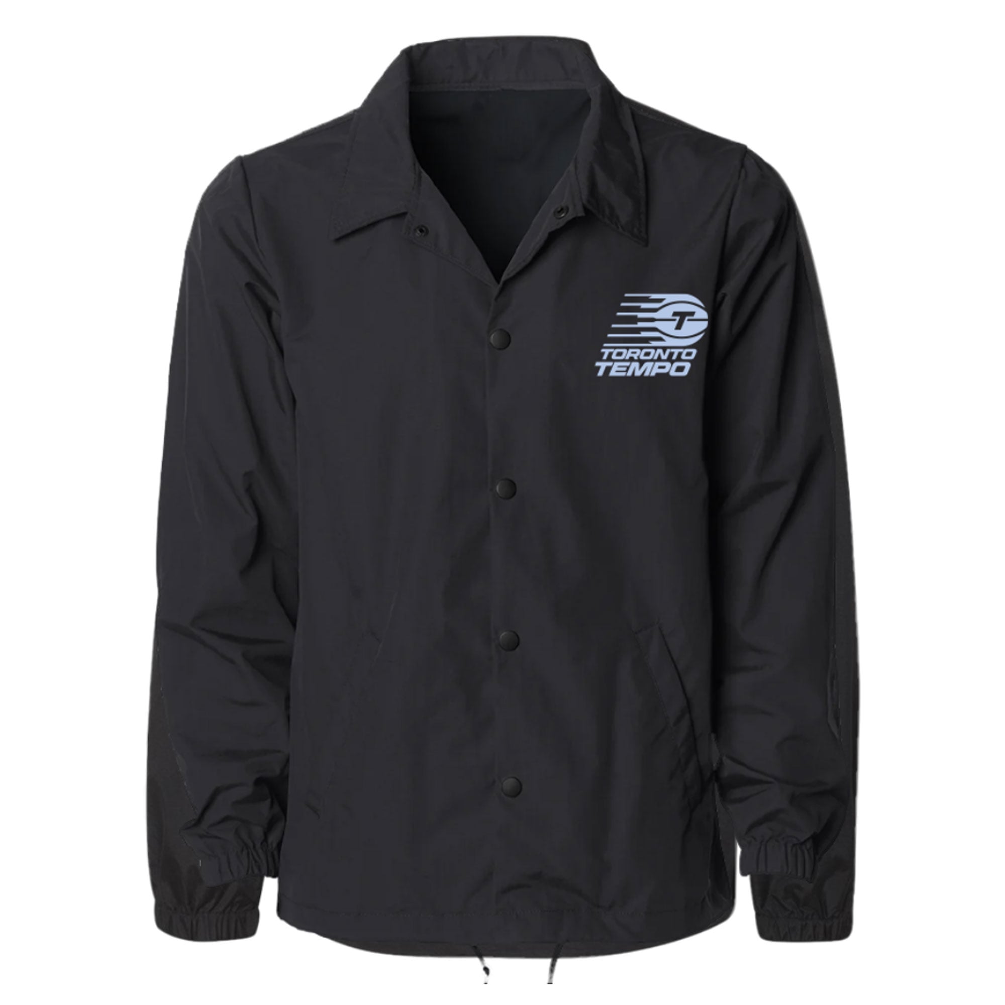 Unisex round21 Black Toronto Tempo Sideline Full-Snap Jacket