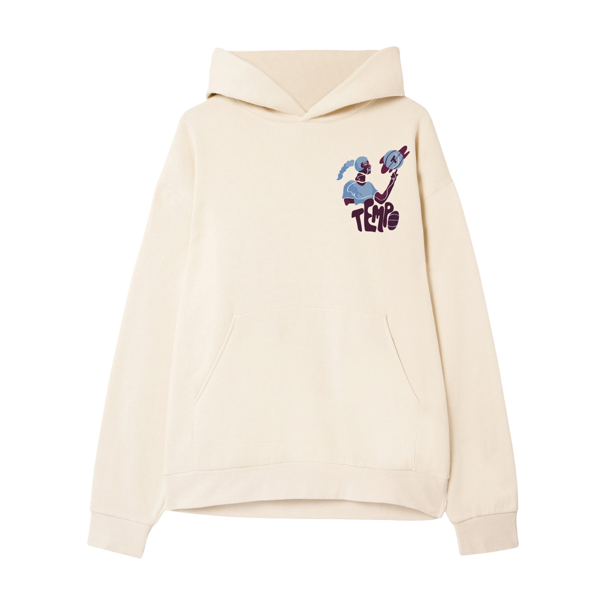 Unisex round21 Cream Toronto Tempo Heart of Hoodie