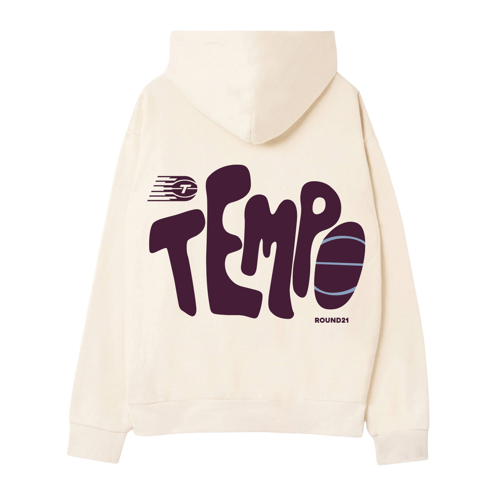Unisex round21 Cream Toronto Tempo Heart of Hoodie