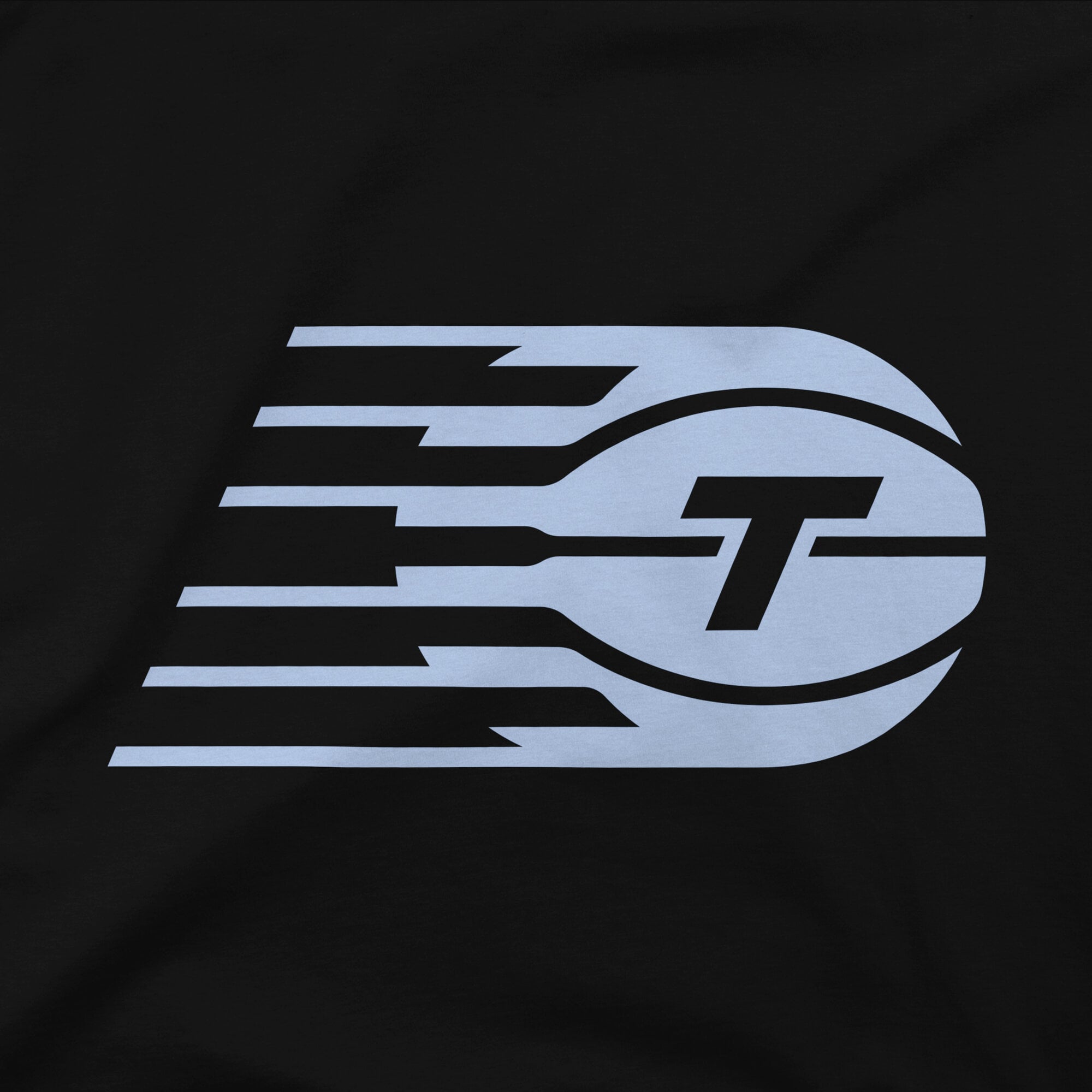 T-shirt unisexe Stadium Essentials noir Toronto Tempo Origins avec logo couleur