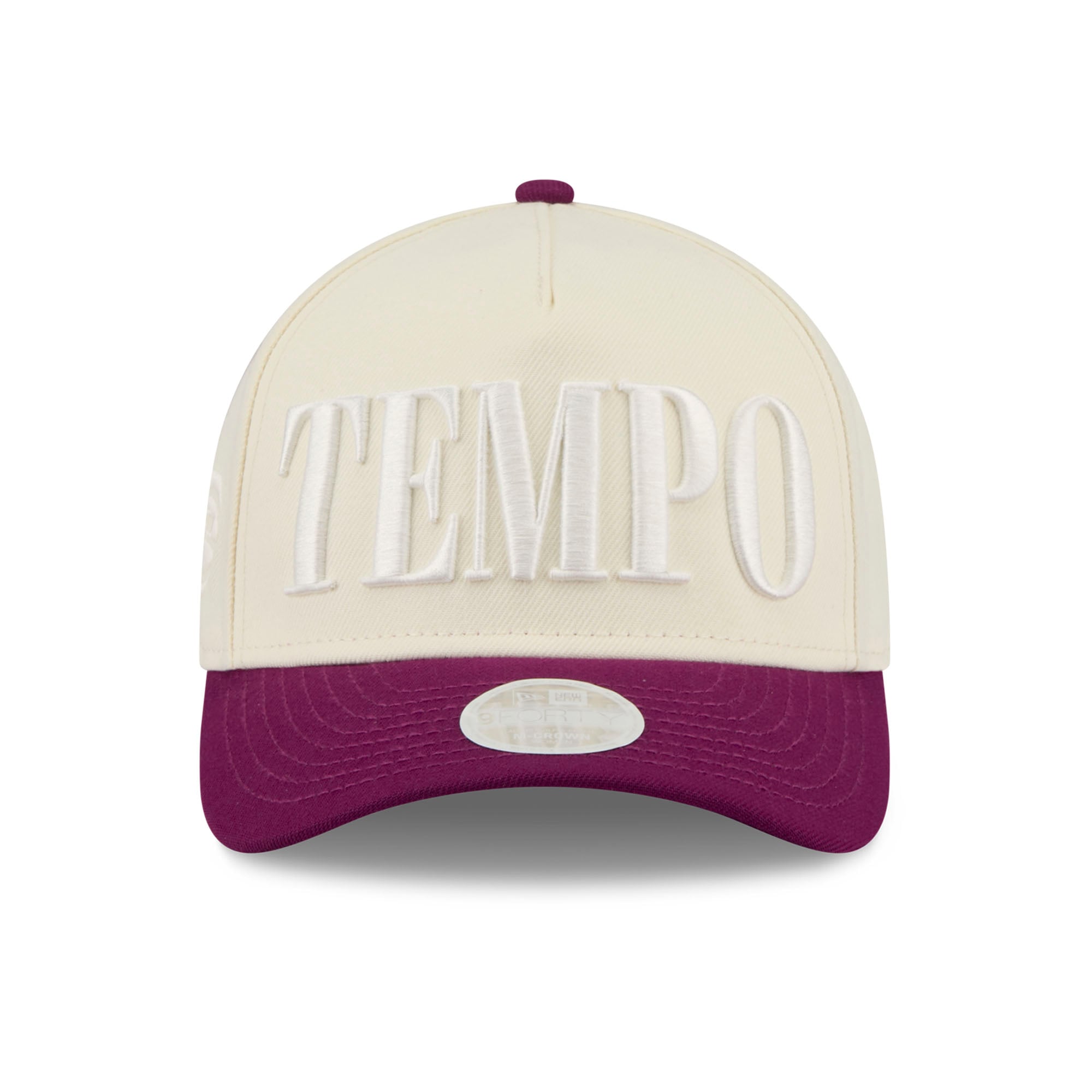 Casquette ajustable New Era Toronto Tempo Tonal 9FORTY M-Crown couleur crème pour femme