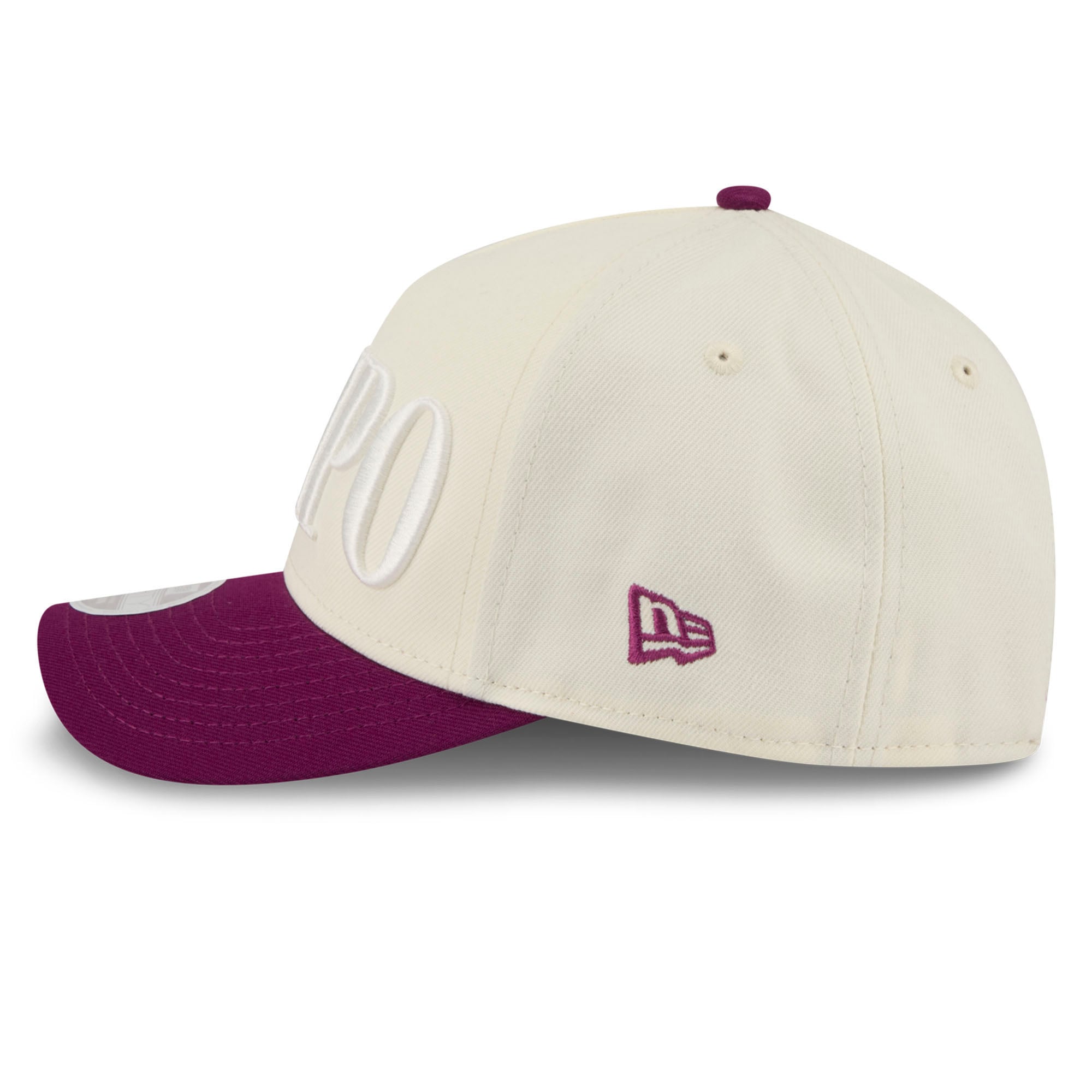 Casquette ajustable New Era Toronto Tempo Tonal 9FORTY M-Crown couleur crème pour femme