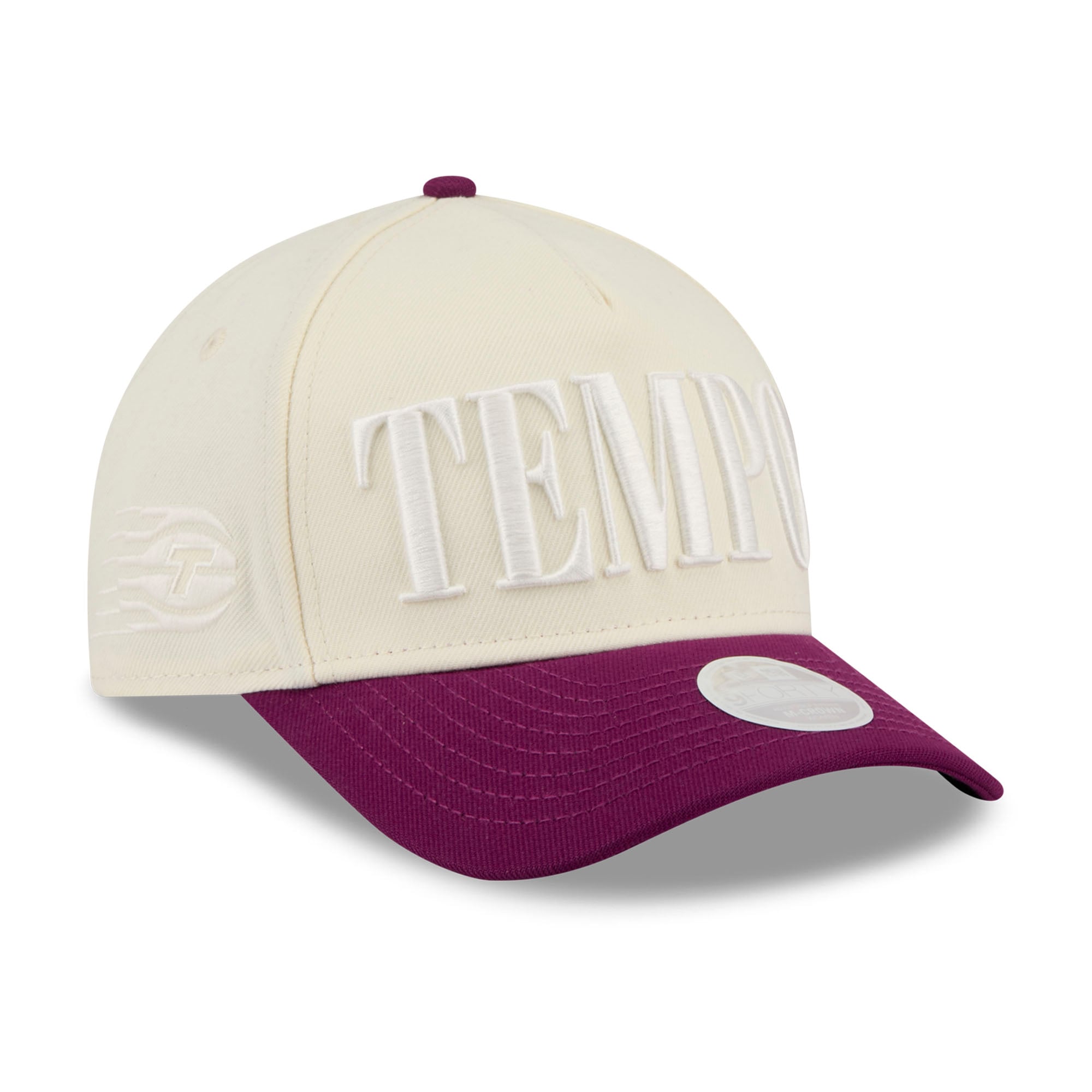 Casquette ajustable New Era Toronto Tempo Tonal 9FORTY M-Crown couleur crème pour femme