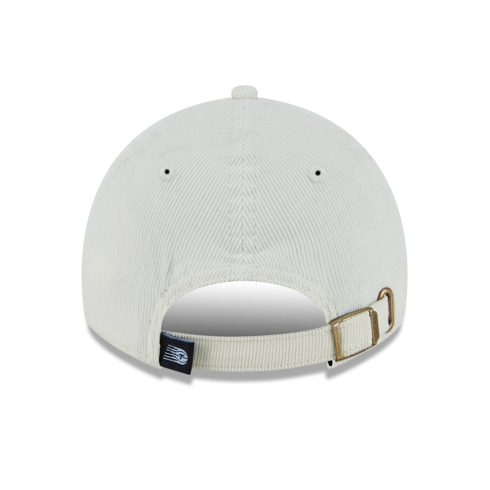 Women's New Era White Toronto Tempo Fan Corduroy 9TWENTY Adjustable Hat