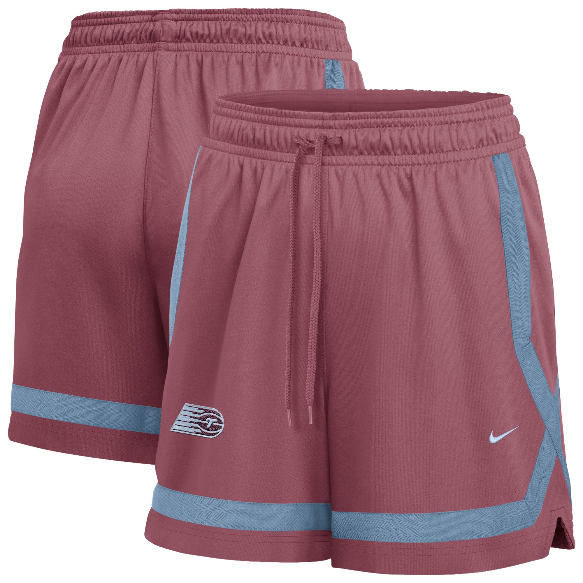 Short en polaire Nike Bordeaux Toronto Tempo Studio Fleece 5" pour femme