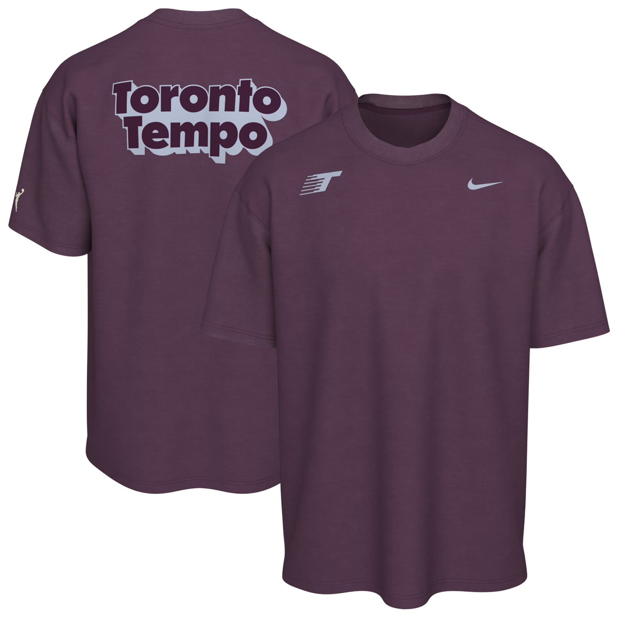 T-shirt Nike Bordeaux Toronto Tempo délavé pour femme